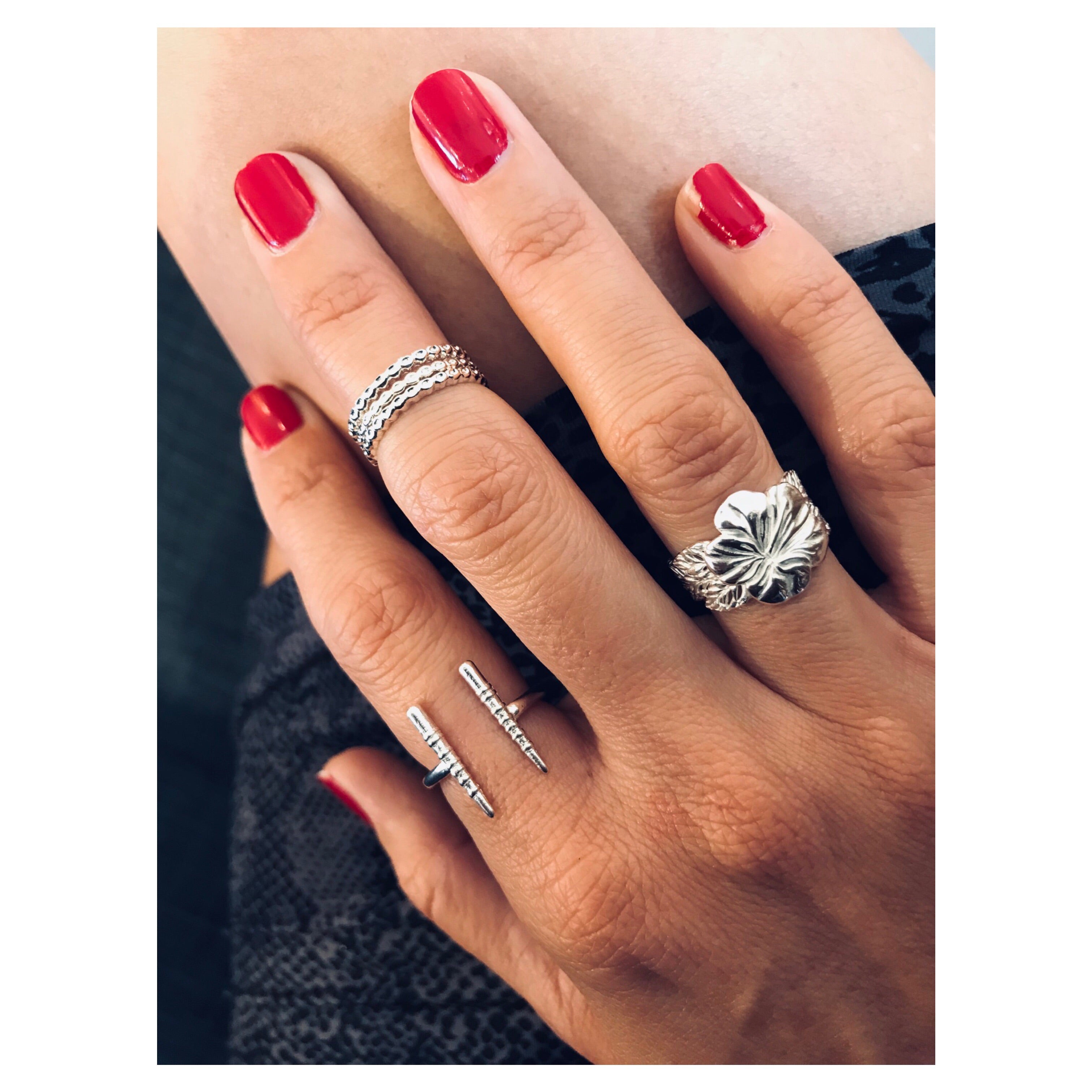 Hibiscus Ring, Keani Hawaii Signature Design, Maui Hawaii