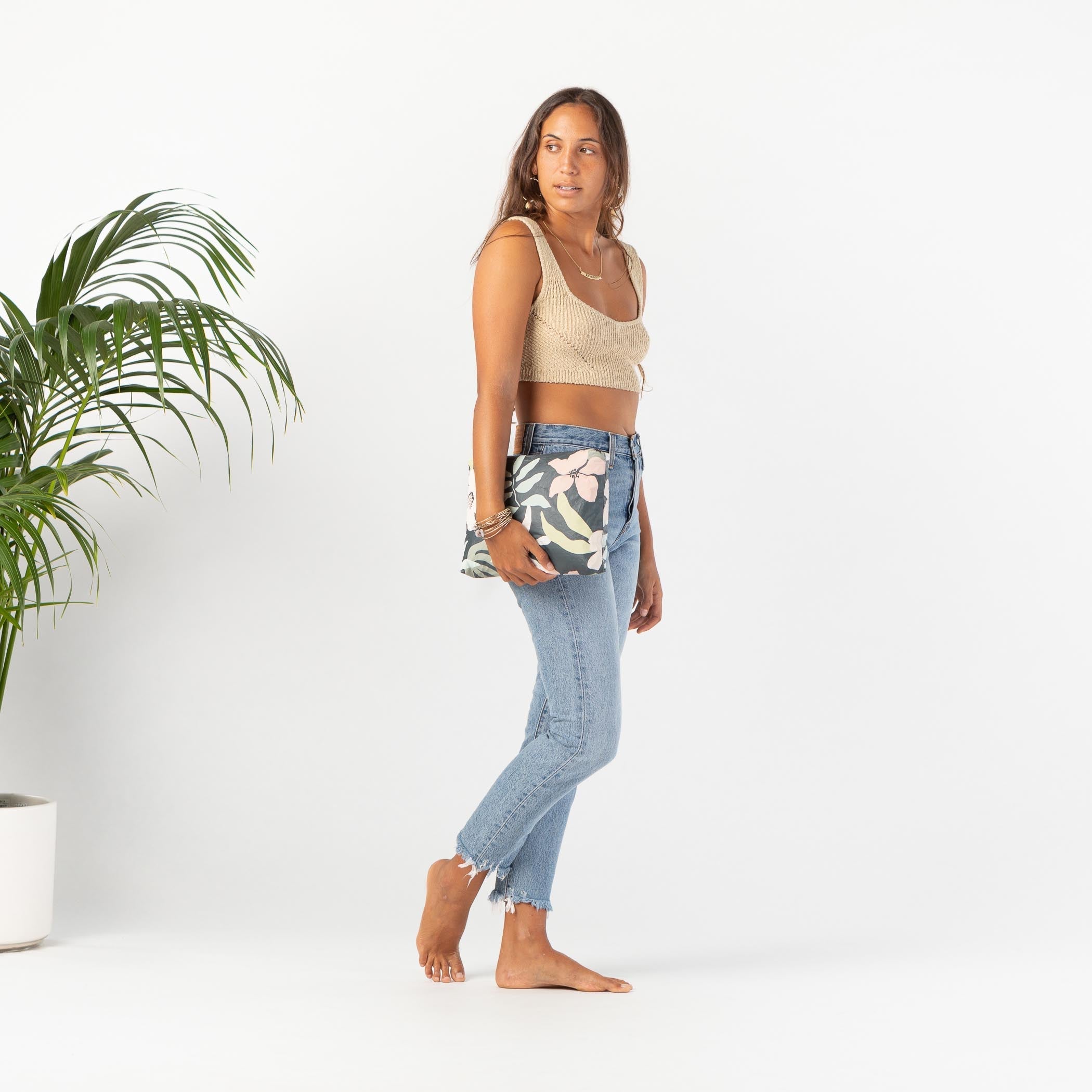 Flora Mid Pouch / Eve Aloha Collection