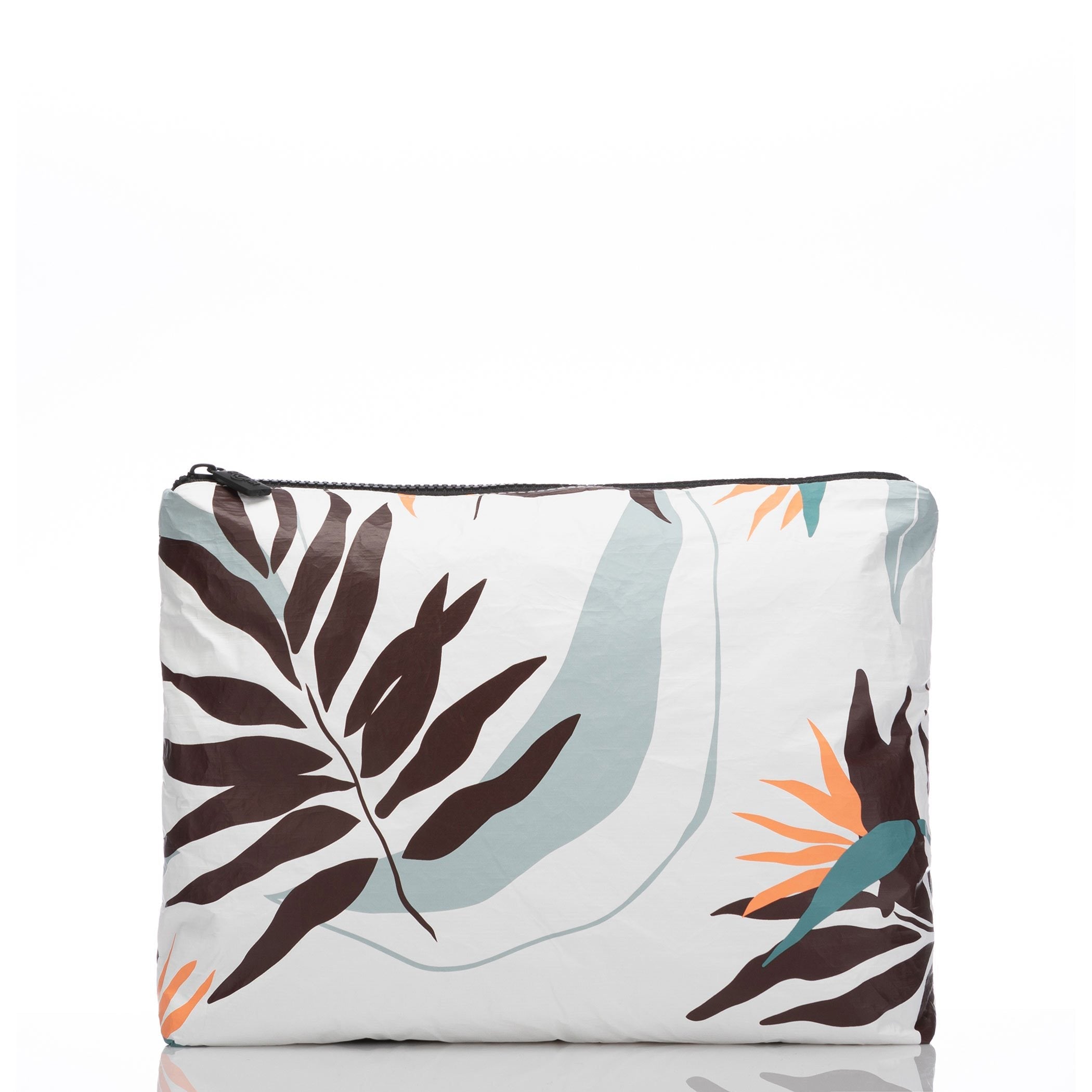 Painted Birds Mid Pouch / Cool Aloha Collection