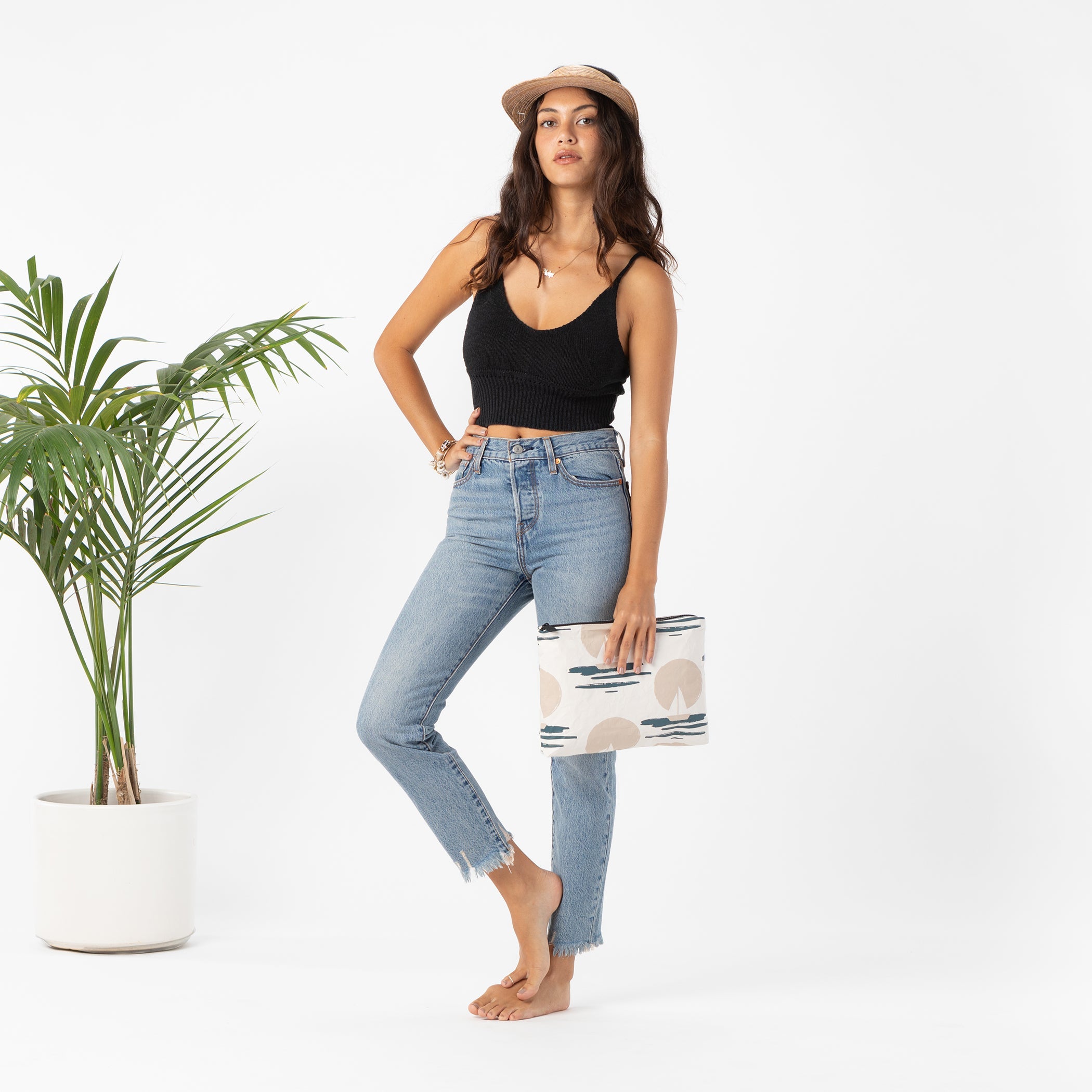 Sail Mid Pouch / Sandstone Aloha Collection