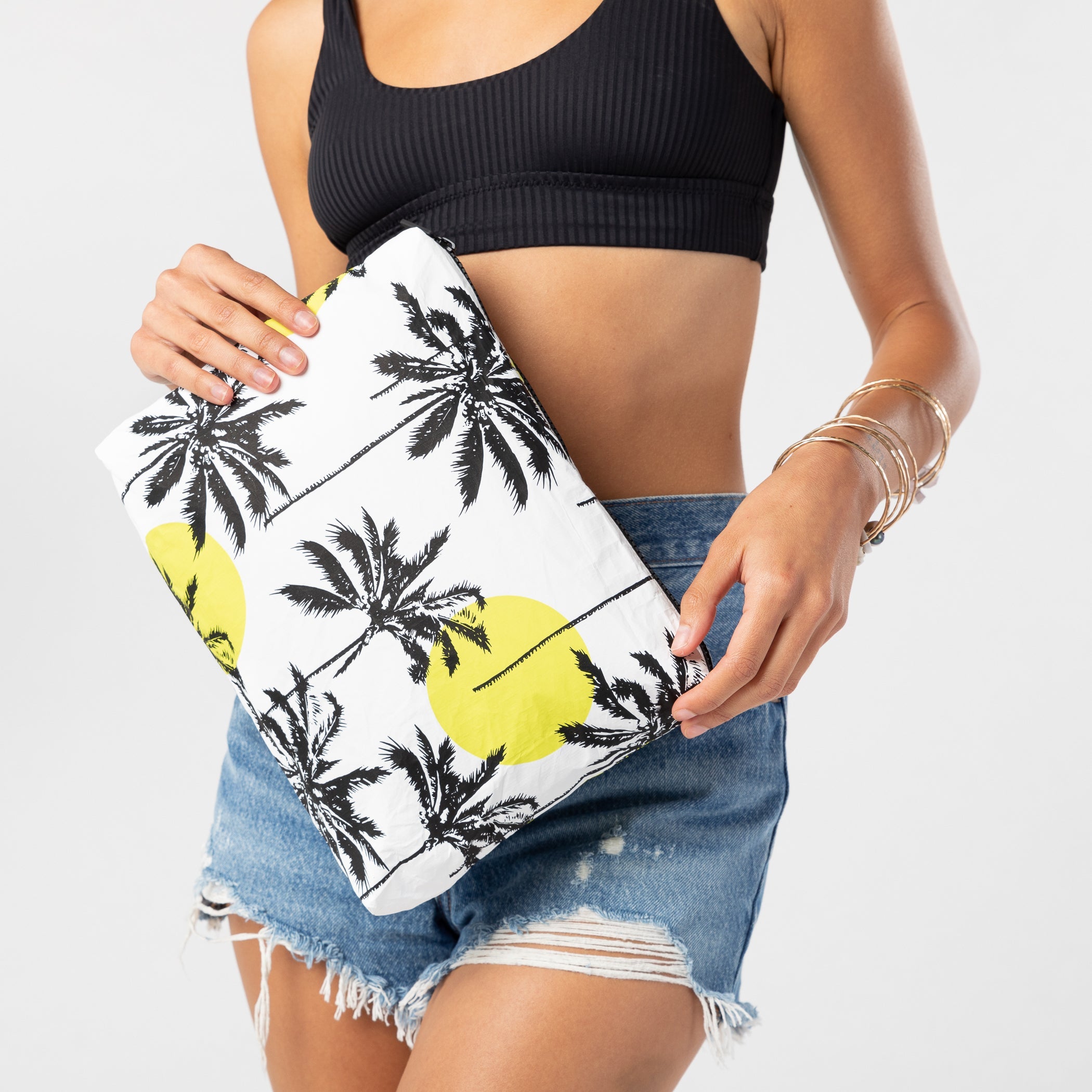 Samudra x Sun Palm Mid Pouch / 'Ulu Aloha Collection