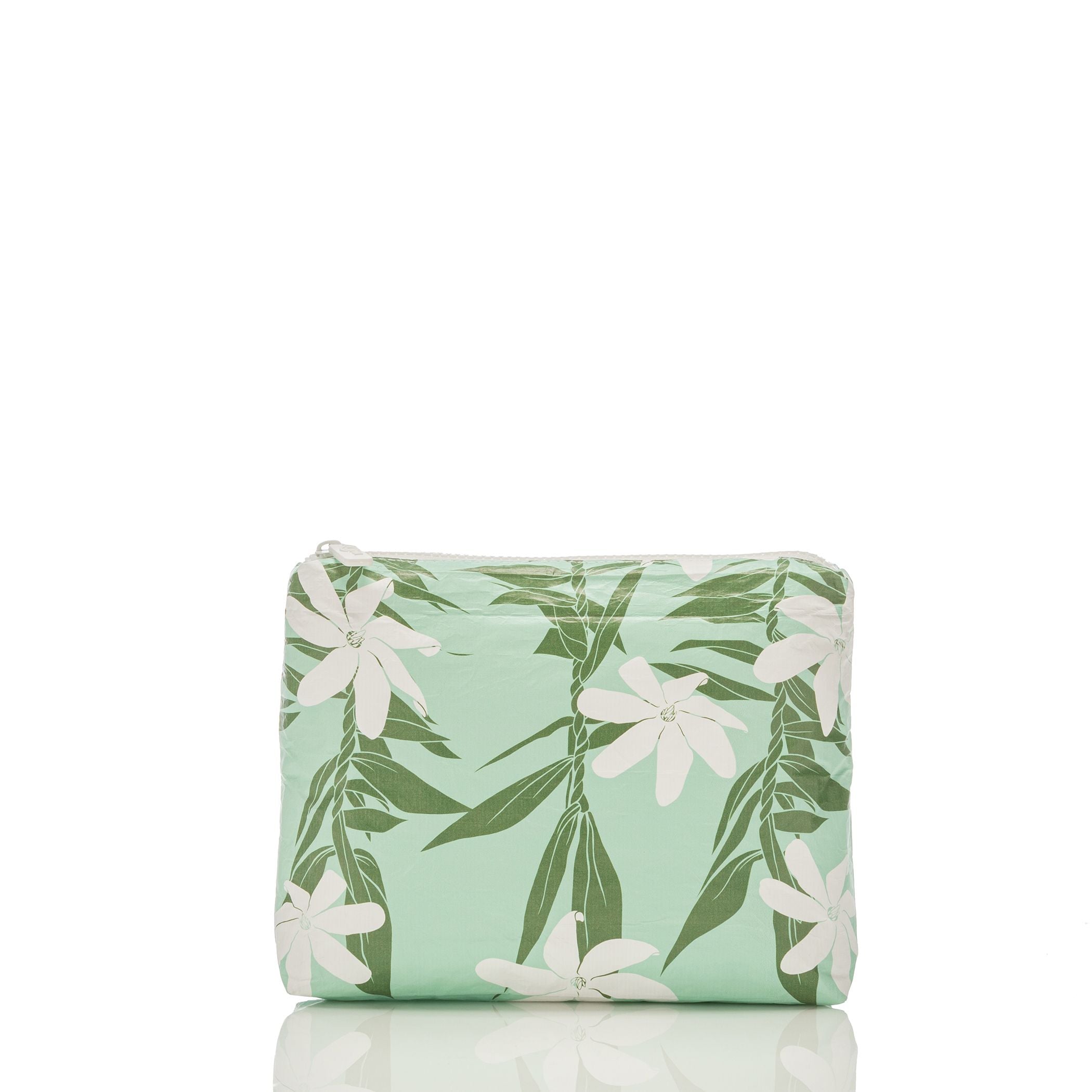 Tiare Ti Small Pouch / Seafoam Aloha Collection