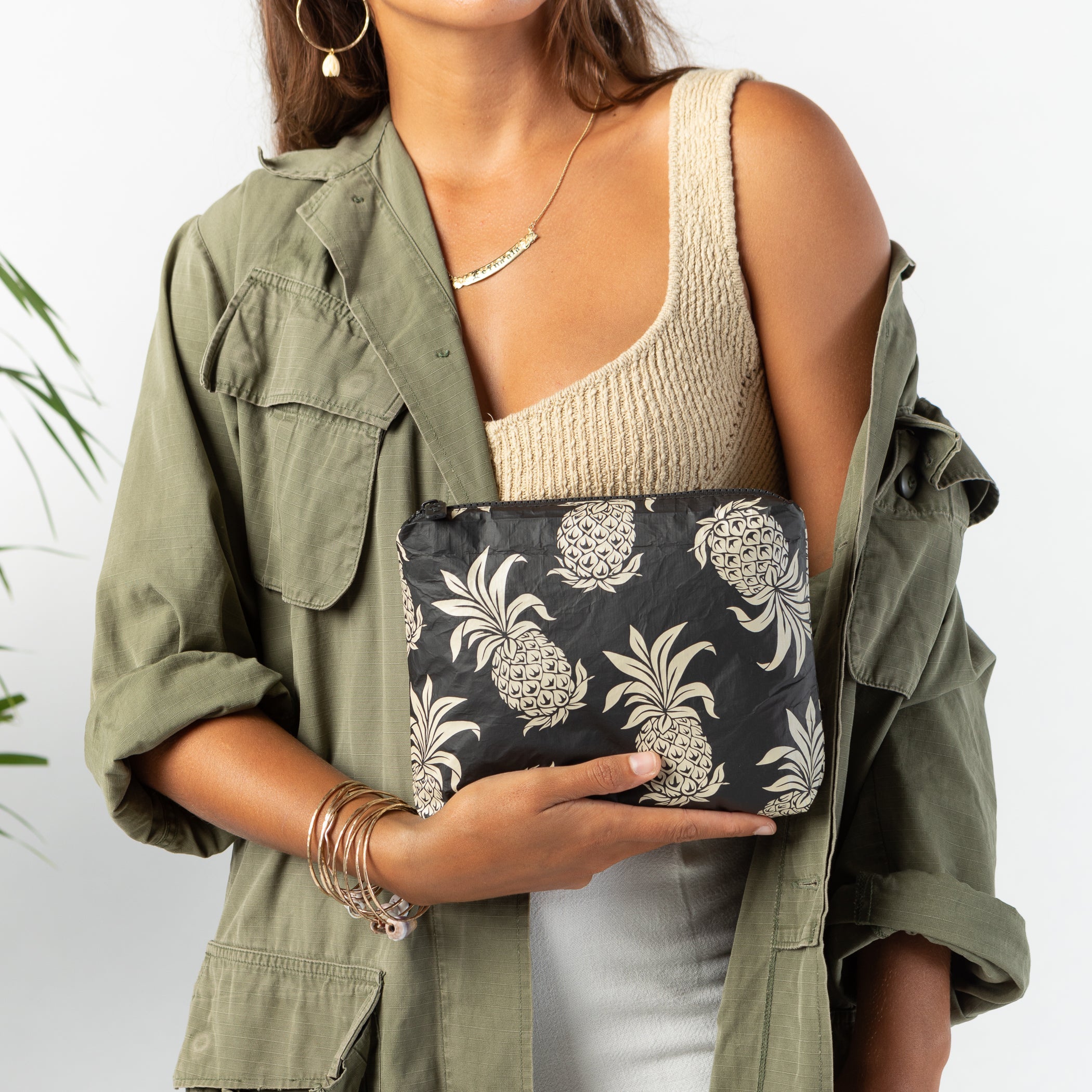 Pa'ina Small Pouch / Moon Shimmer Aloha Collection