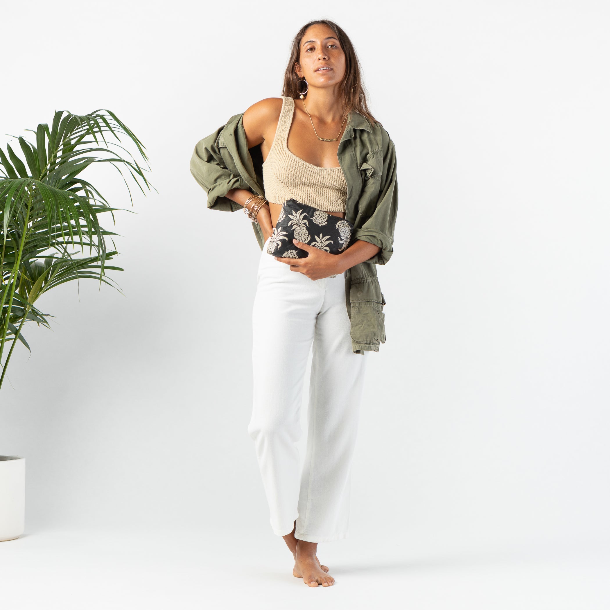 Pa'ina Small Pouch / Moon Shimmer Aloha Collection