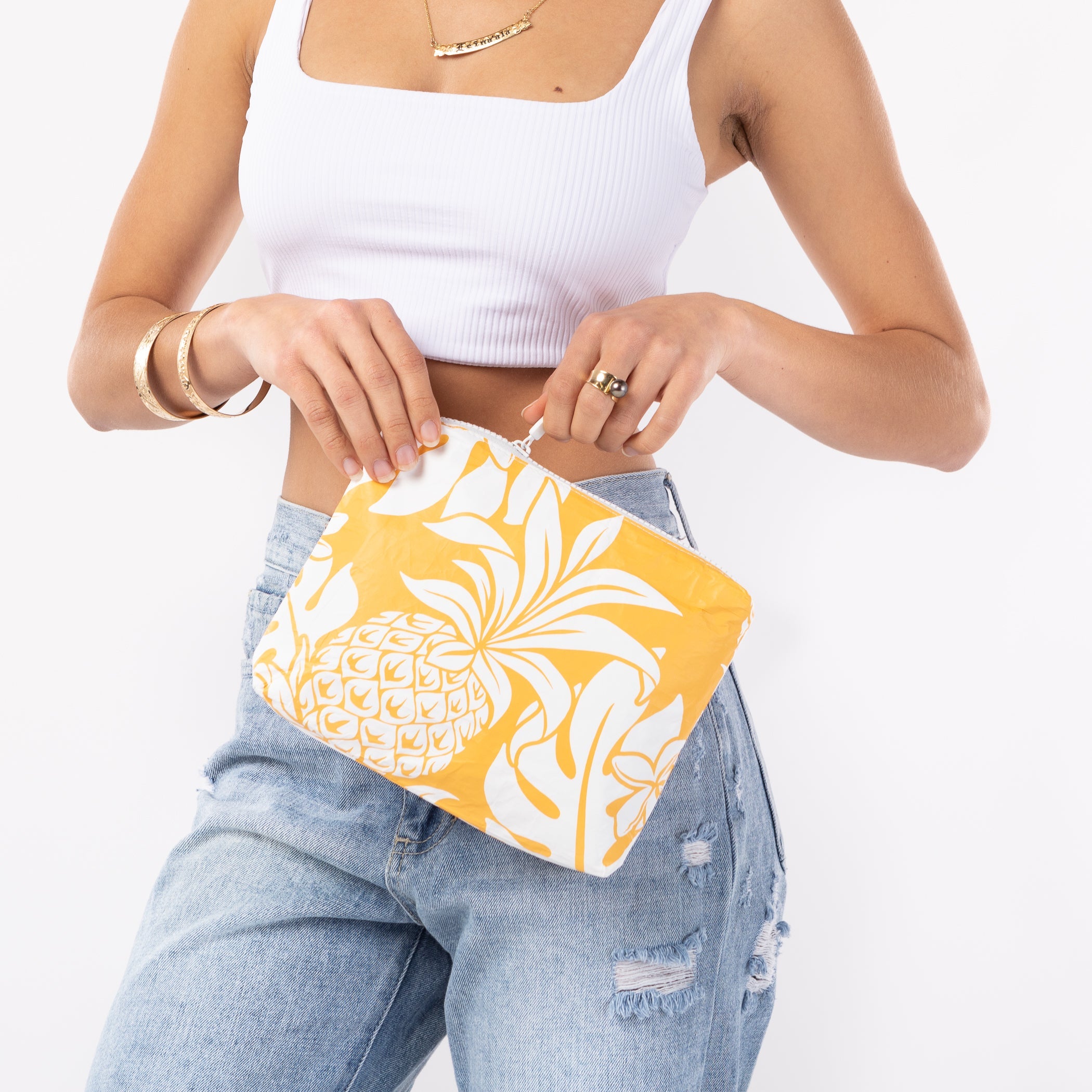 Pa'ina Small Pouch / Sunshine Aloha Collection