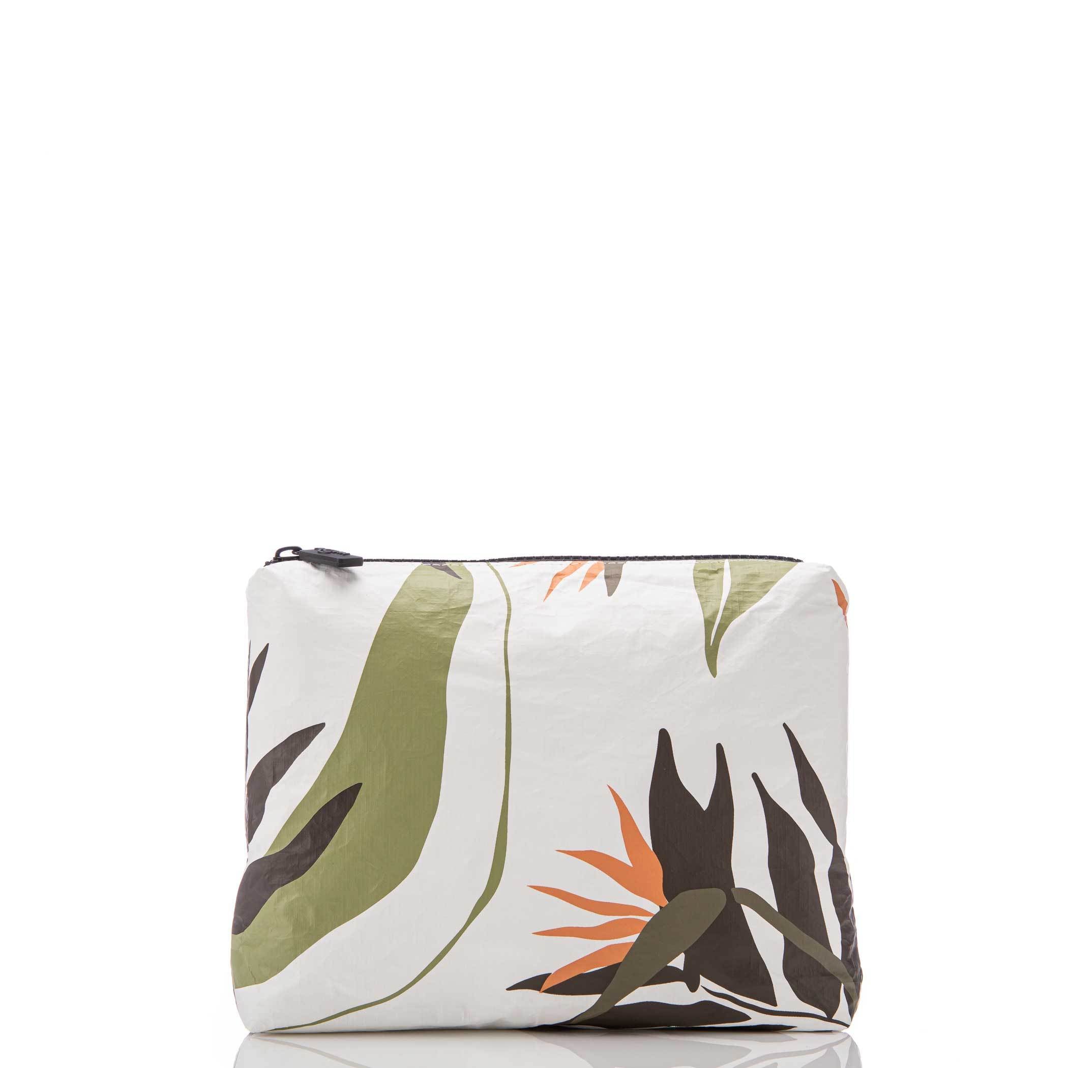 Painted Birds Small Pouch / Neutrals Aloha Collection