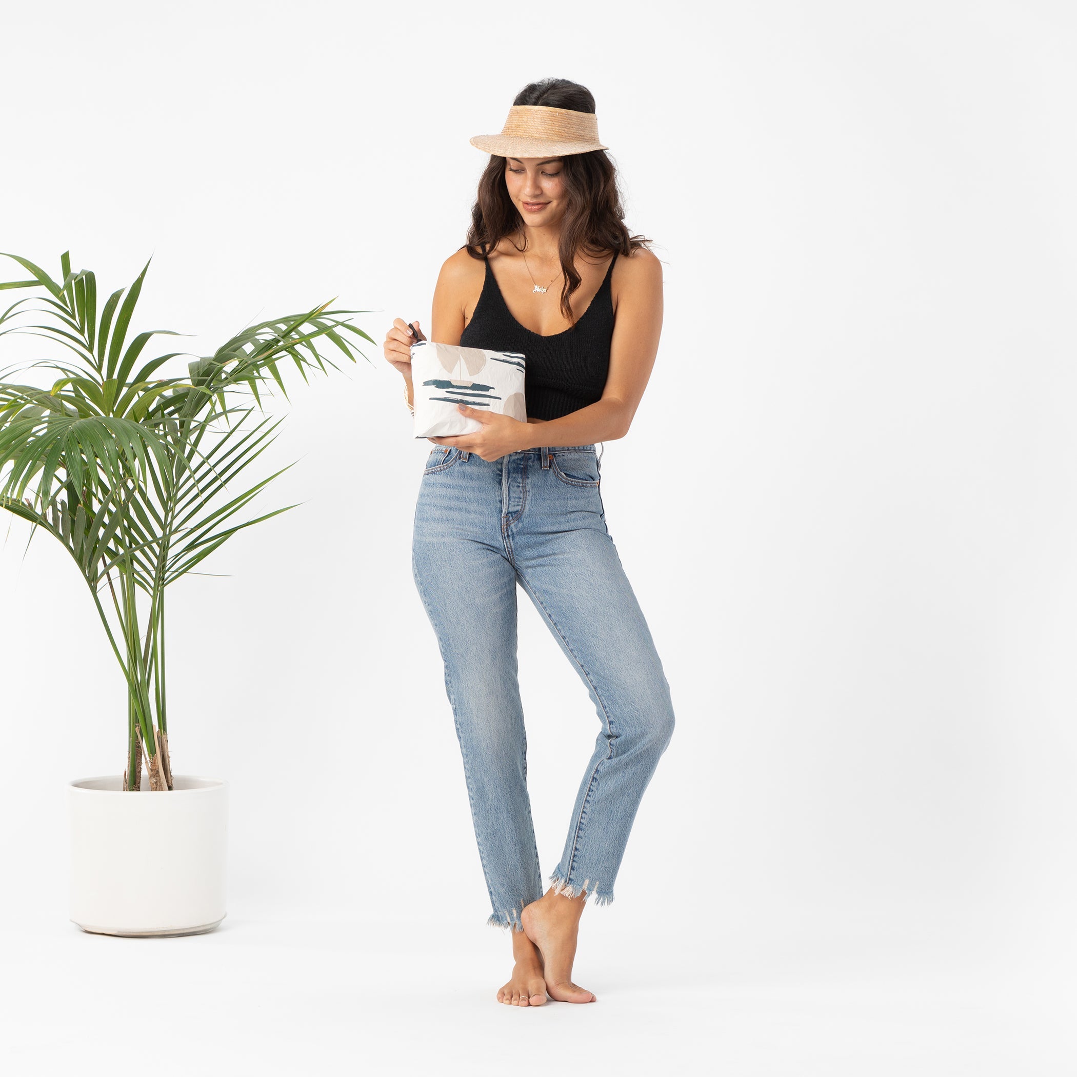 Sail Small Pouch / Sandstone Aloha Collection