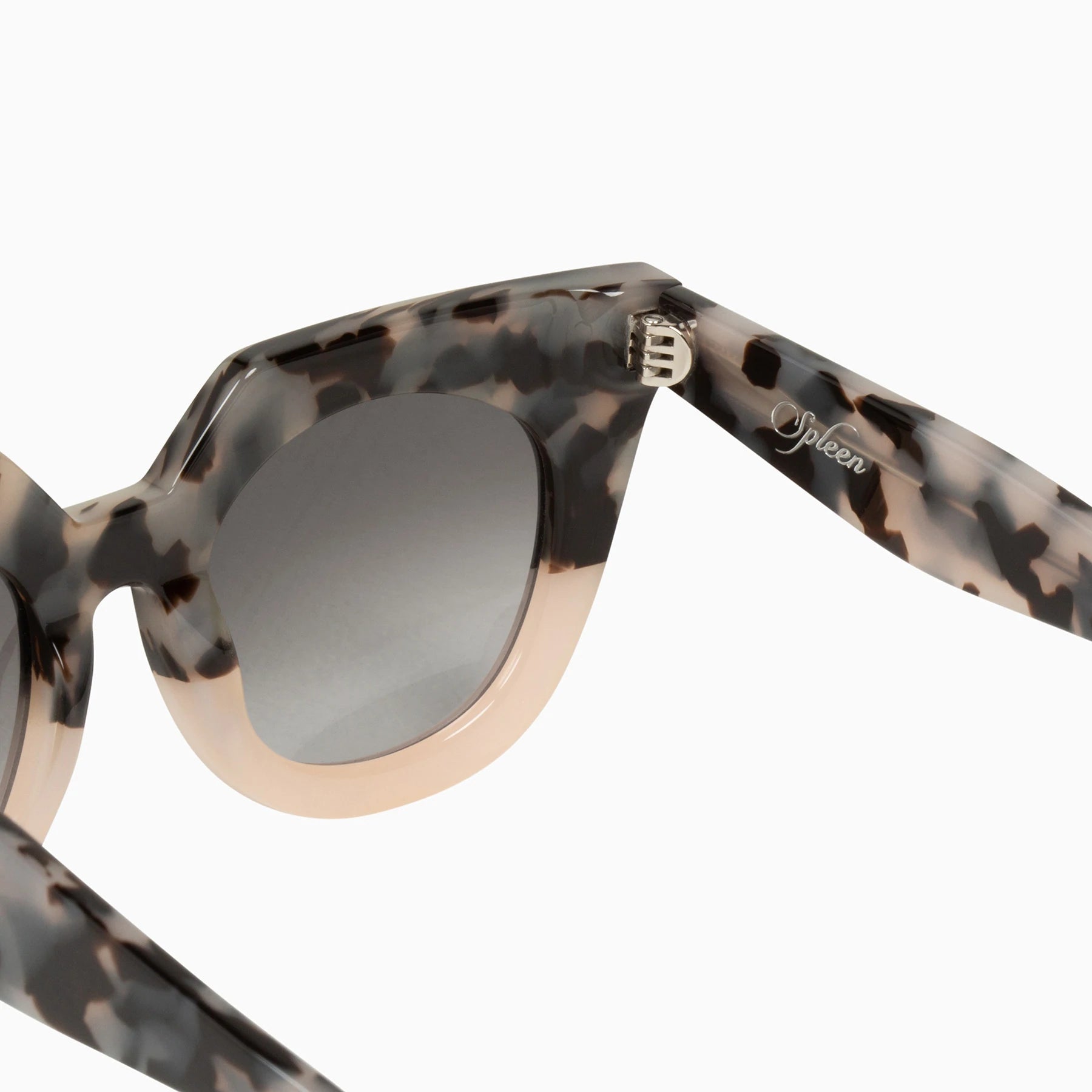 Polarized Spleen / Baby Pink Tort to Baby Pink / Black Gradient Lens Valley Eyewear