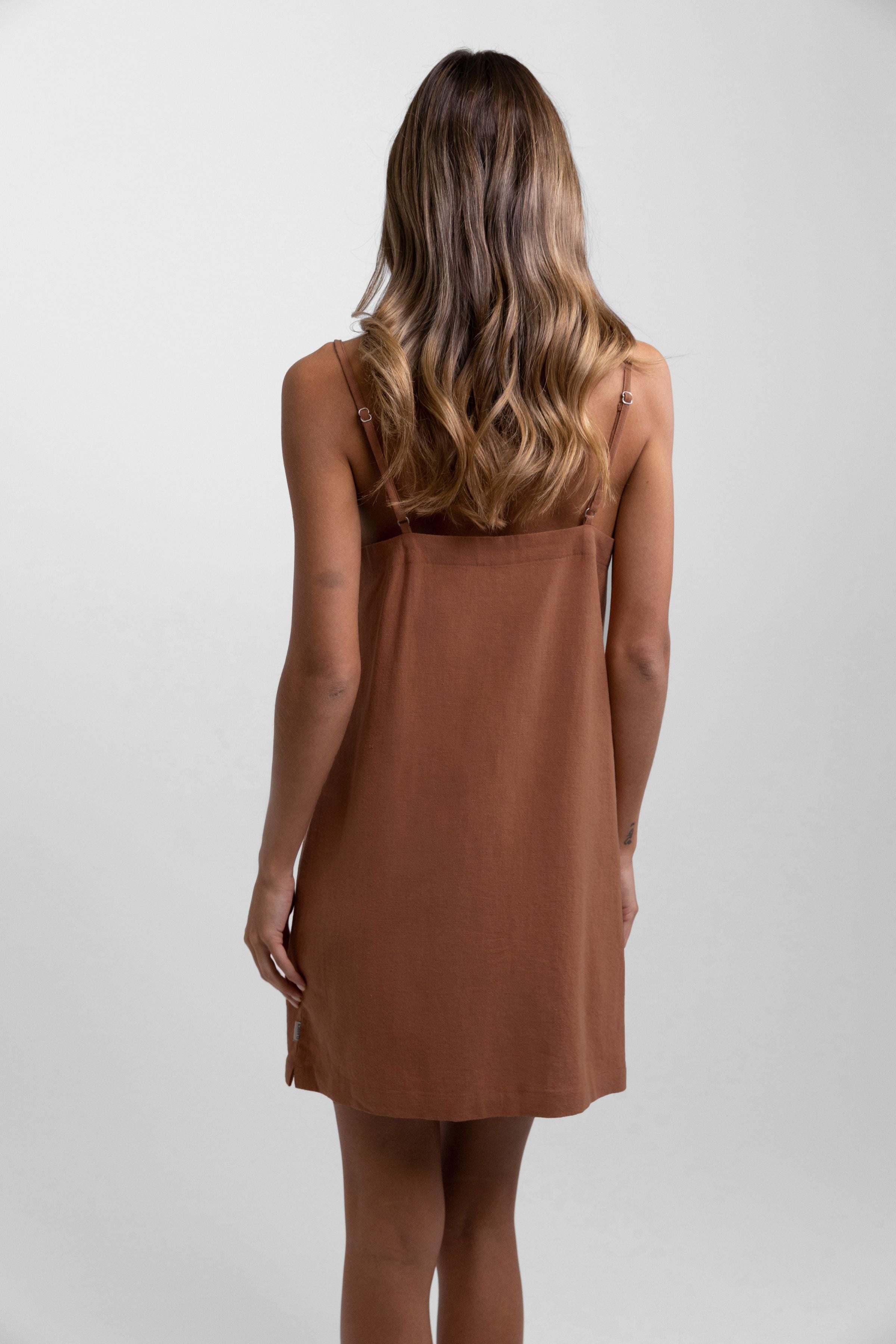 Classic Mini Dress / Baked Clay RHYTHM