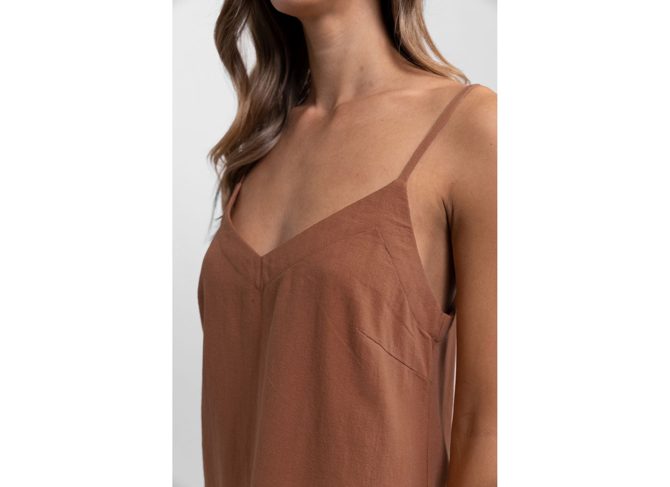 Classic Mini Dress / Baked Clay RHYTHM