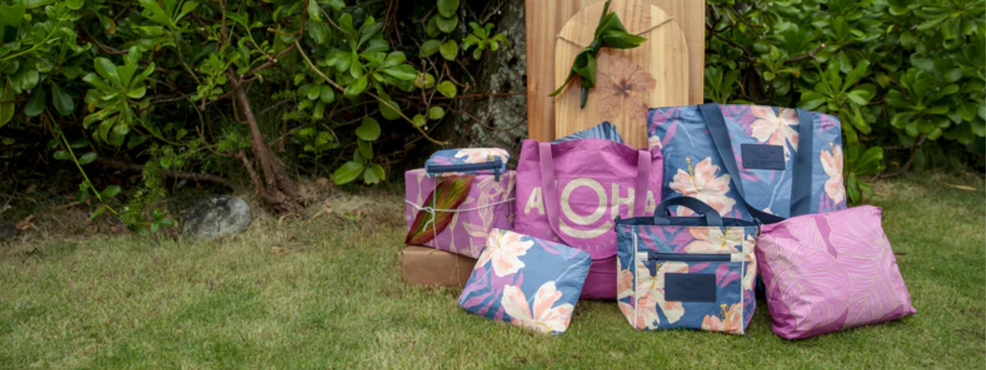 Aloha Collection Bags | Keani Hawai'i | Beach-Ready Pouches & Totes