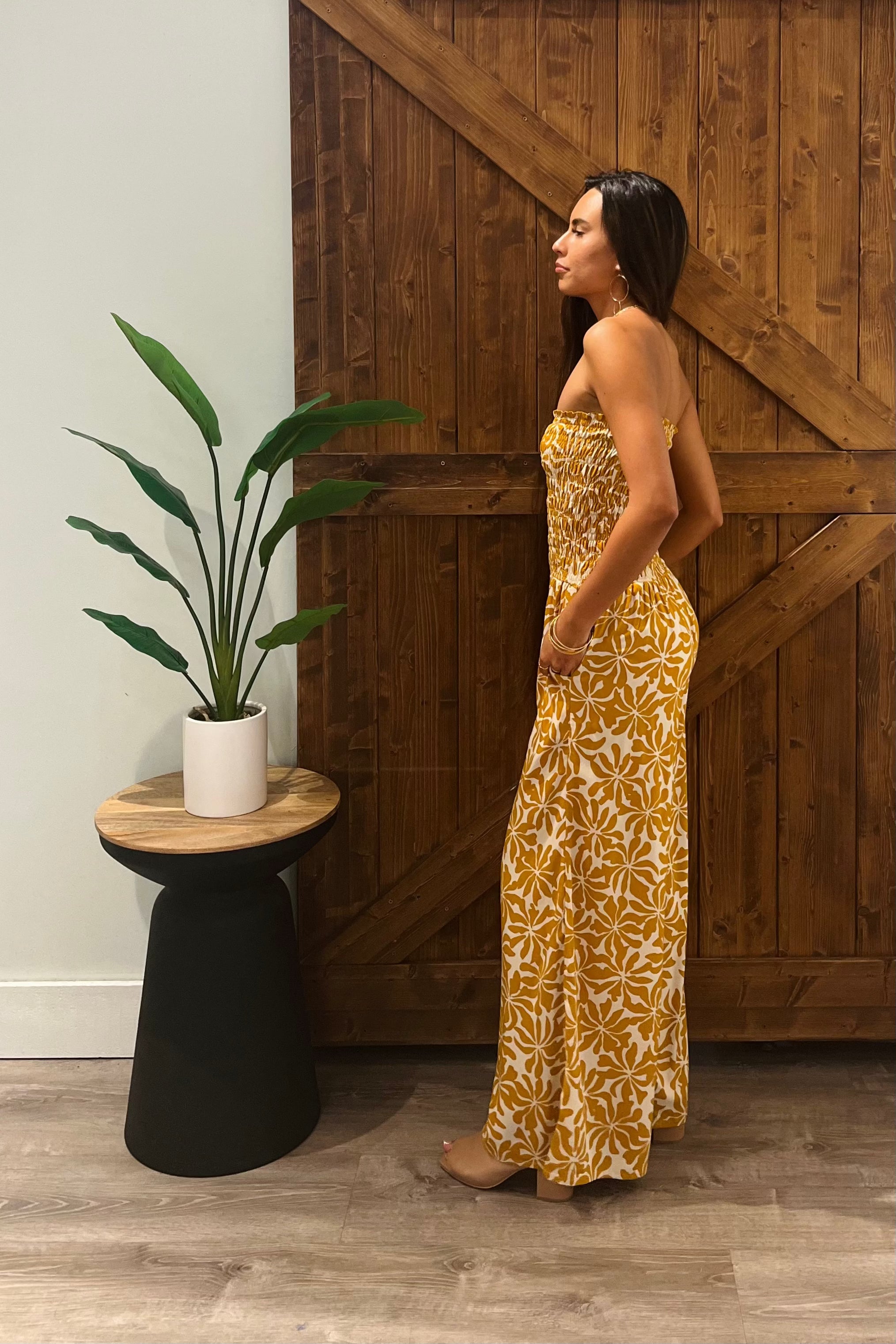 Lawai Jumpsuit / Aloha Sunset Khush Clothing