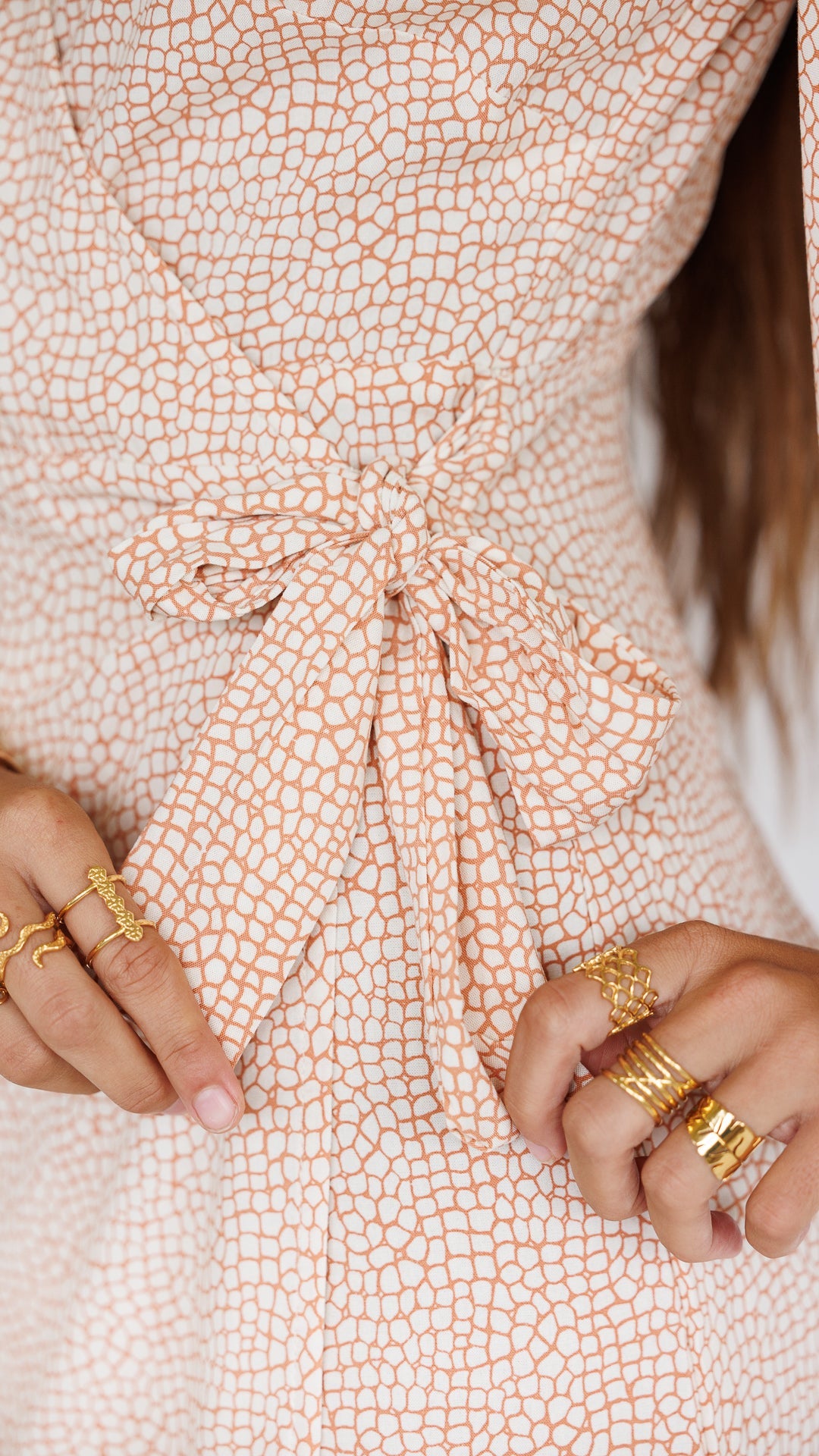 Peyton Dress / Savanna Sand Khush Clothing