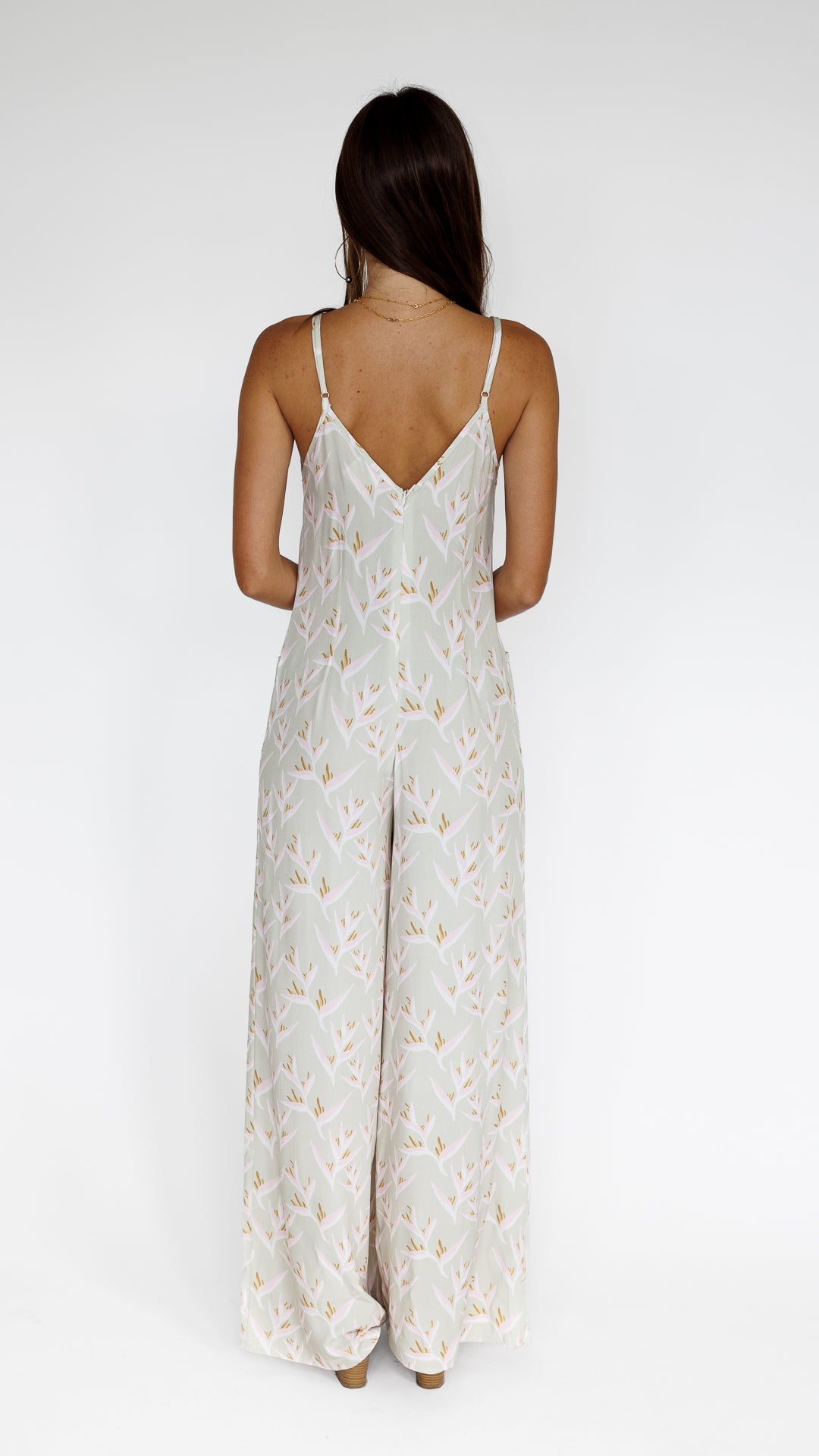 Heliconia / Haiku Jumpsuit / Mint KEANI APPAREL