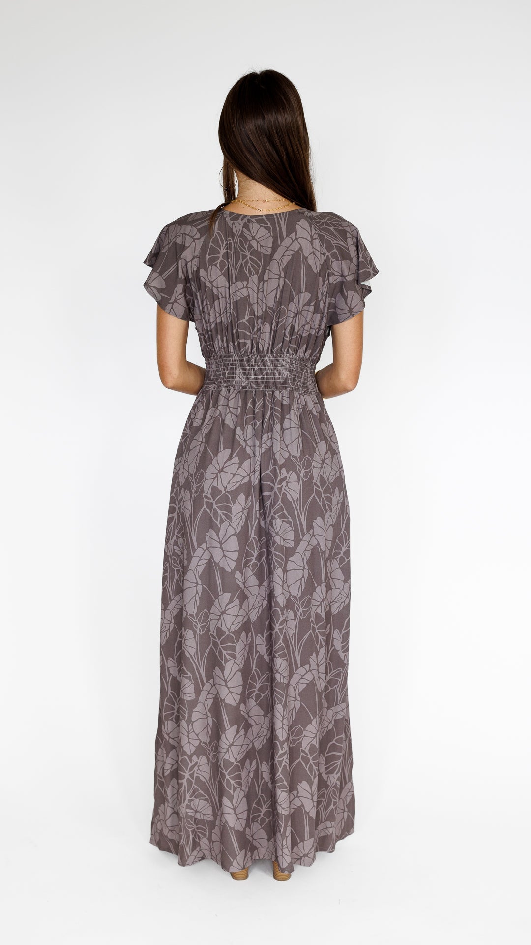 Kalo Patch / Moana Maxi Dress / Earth KEANI APPAREL