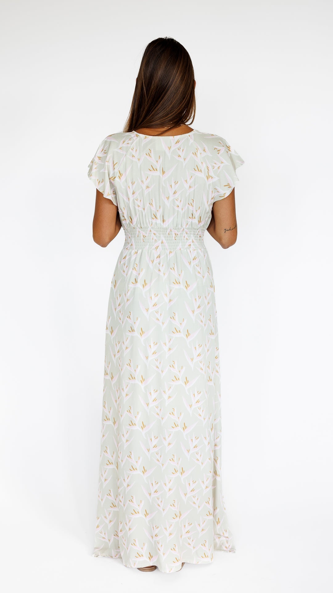 Heliconia / Moana Maxi Dress / Mint KEANI APPAREL
