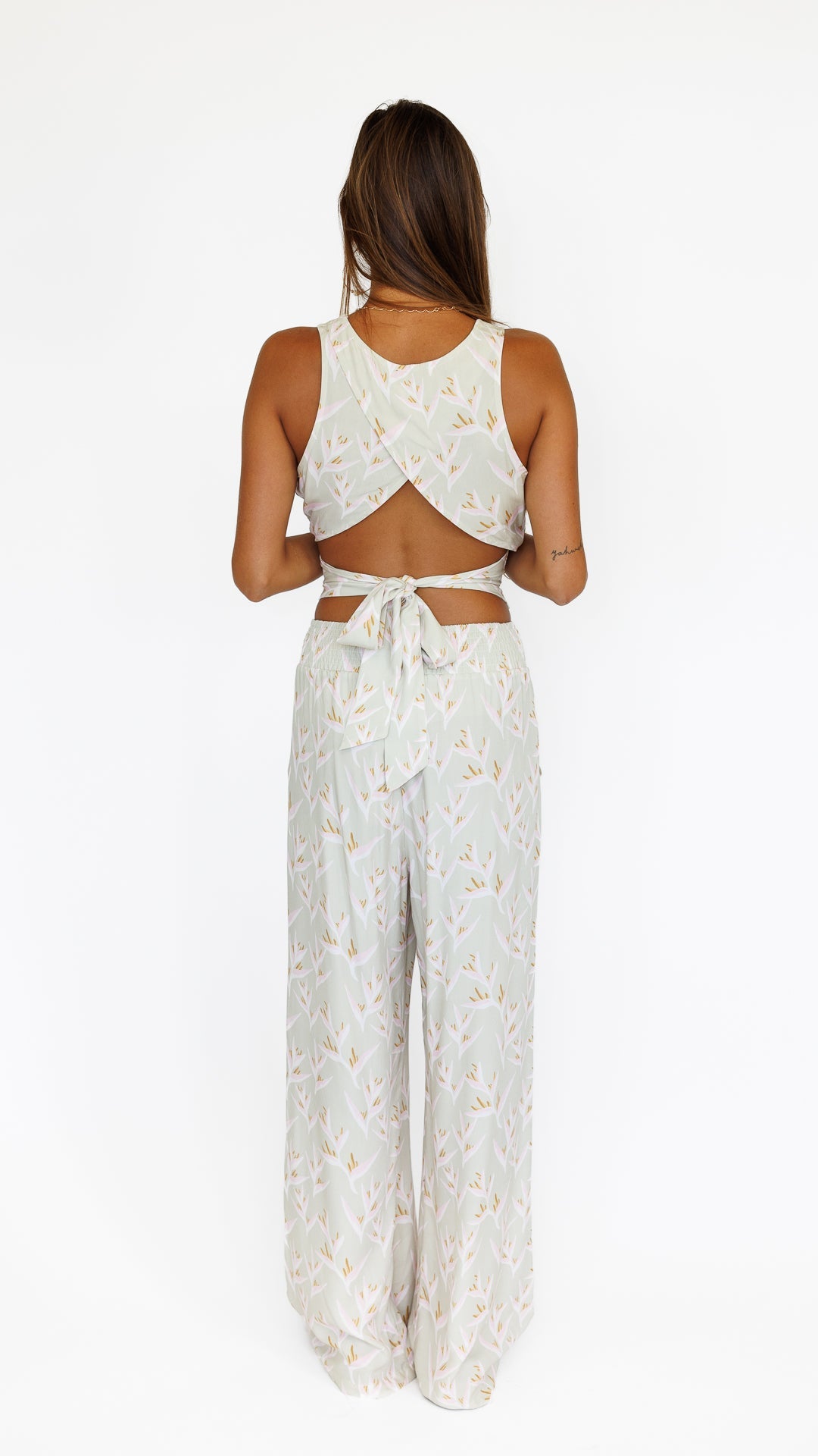 Heliconia / Makena Resort Pant / Mint KEANI APPAREL