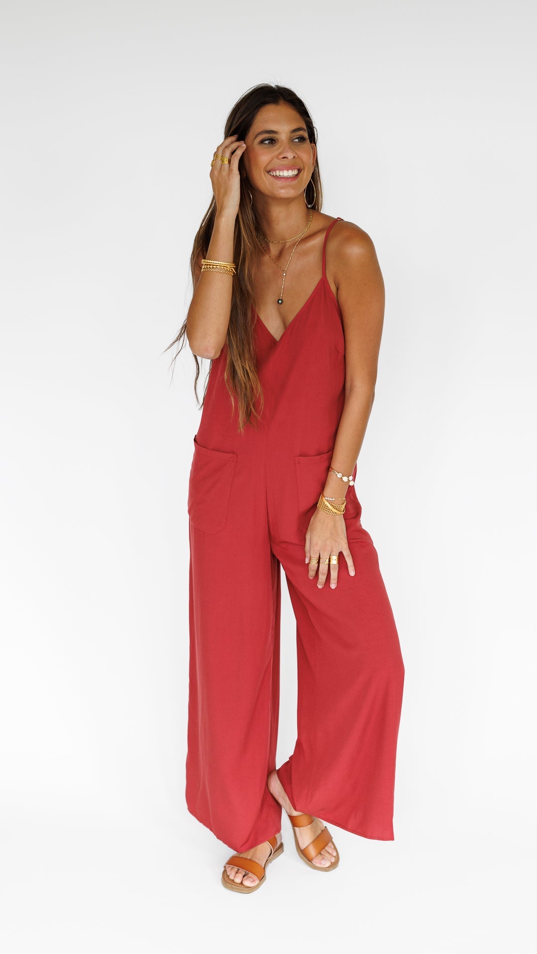 Haiku Jumpsuit / Dragon Fruit KEANI APPAREL