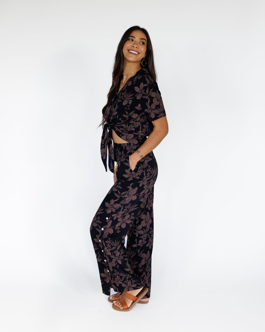 Garden Isle / Luna Resort Pant / Midnight KEANI APPAREL