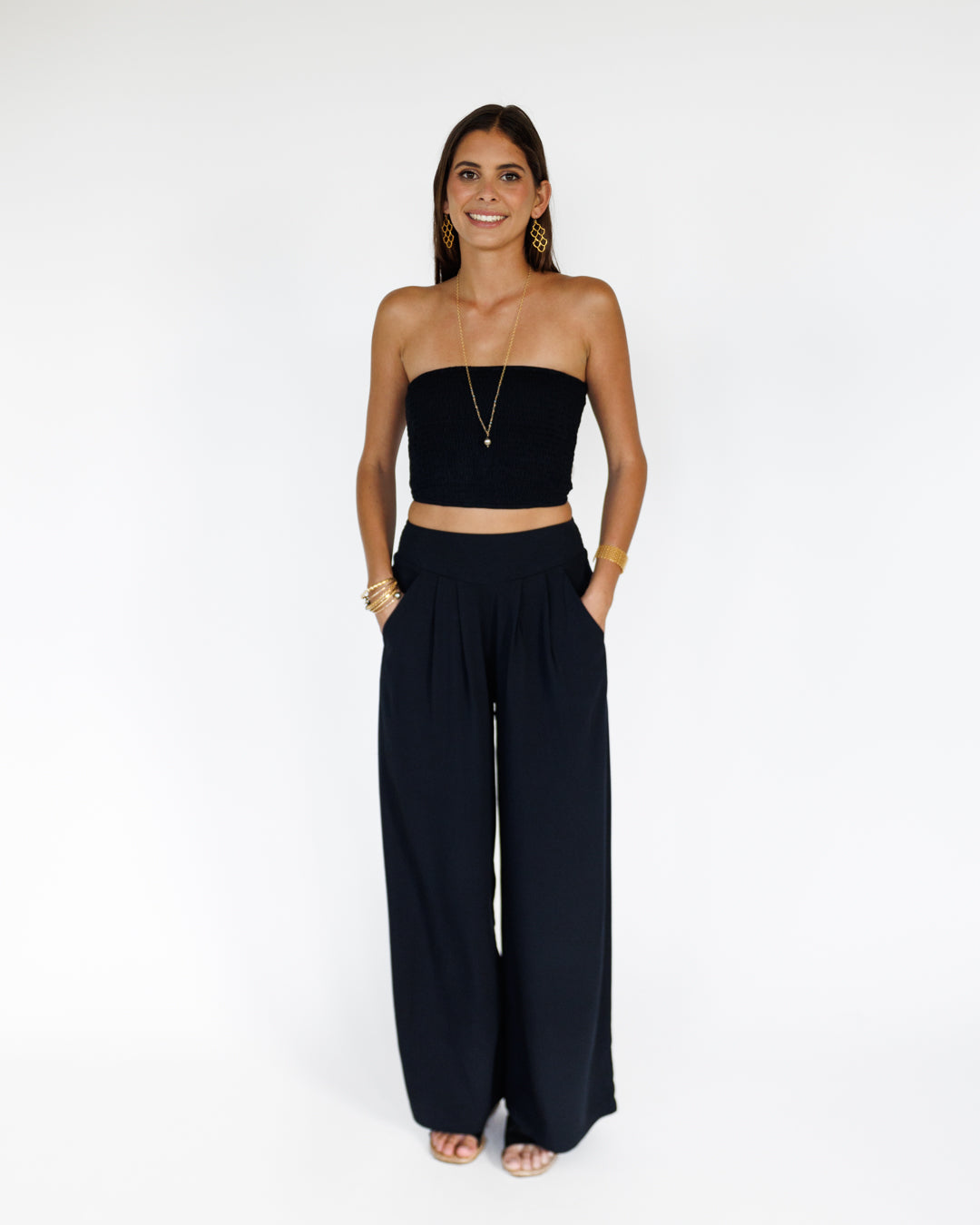 Tiana Tube Top / Midnight KEANI APPAREL