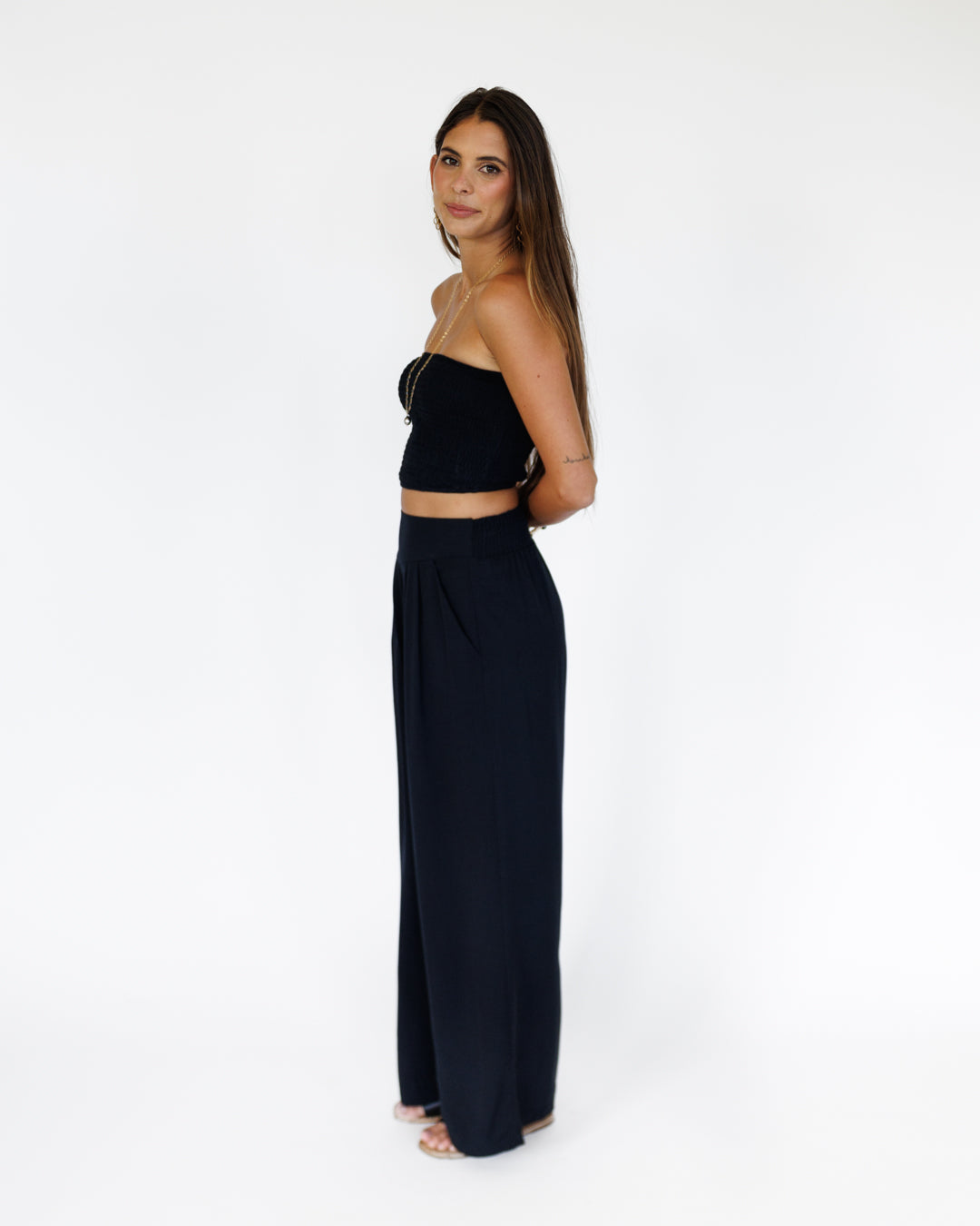 Tiana Tube Top / Midnight KEANI APPAREL