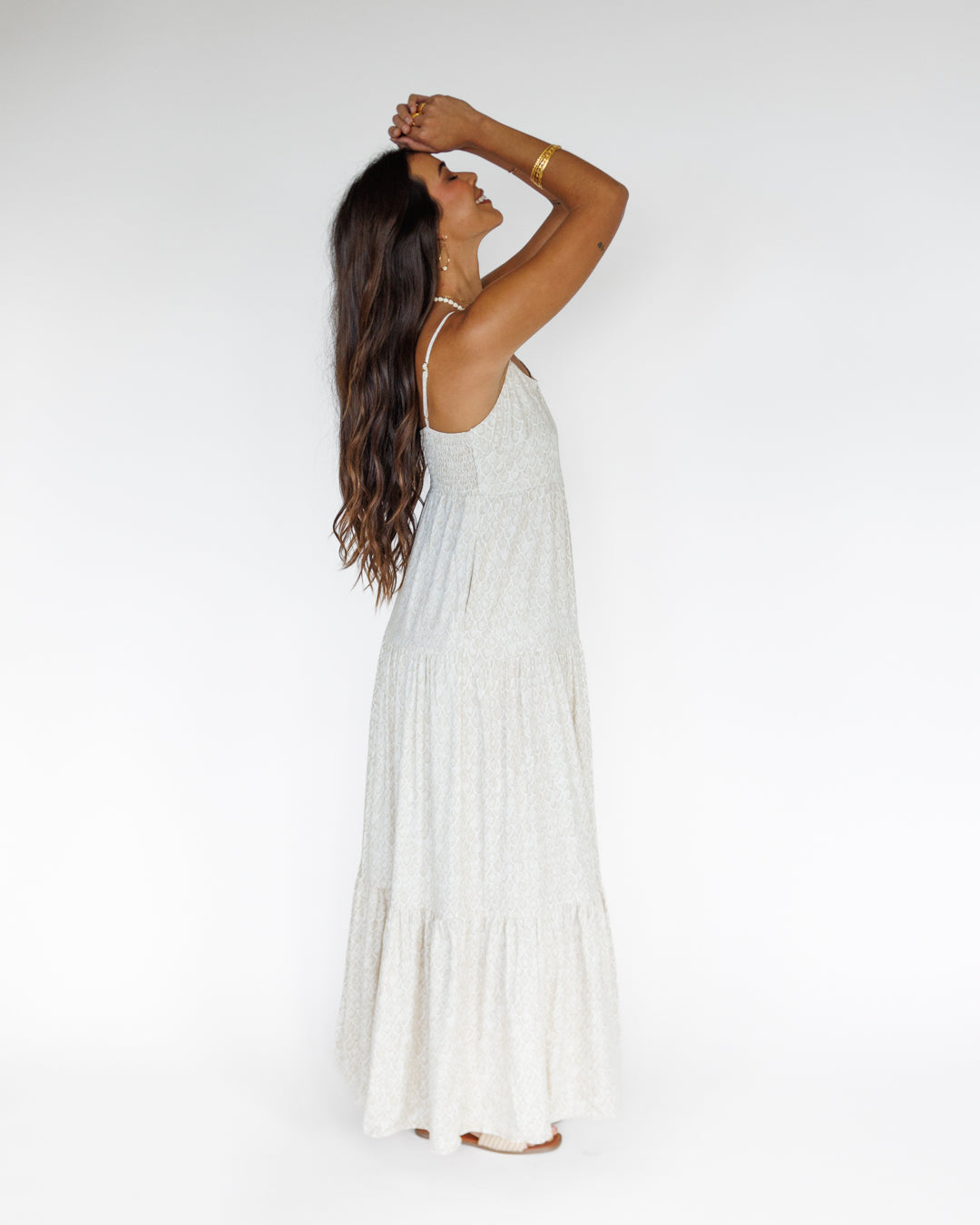 Mermaid Scales / Haleiwa Maxi Dress / Beach KEANI APPAREL