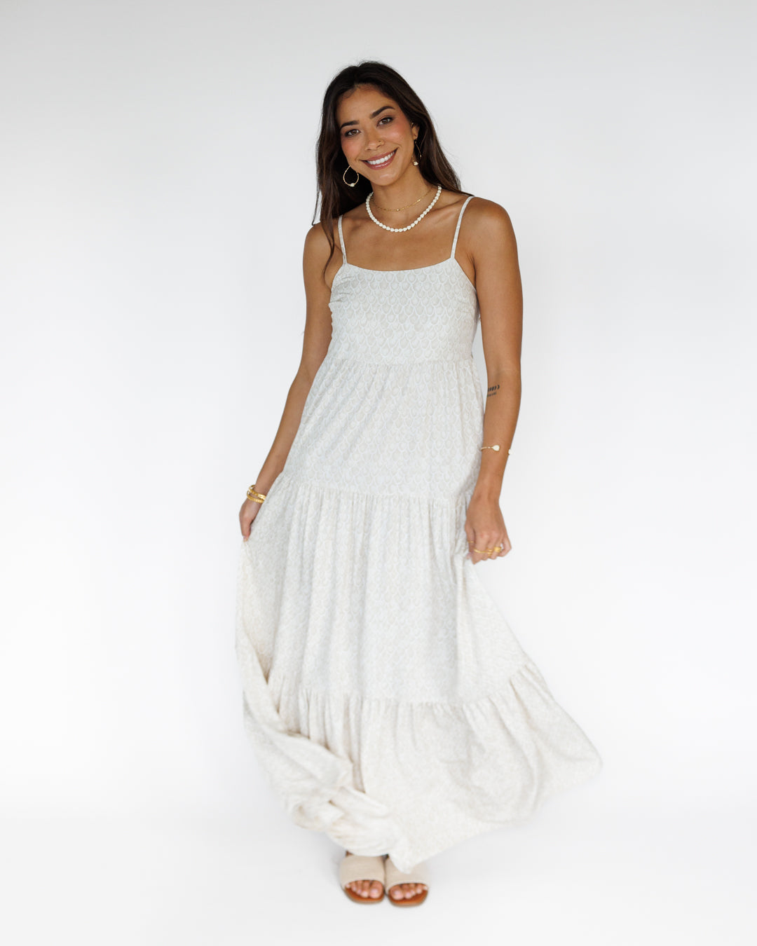 Mermaid Scales / Haleiwa Maxi Dress / Beach KEANI APPAREL