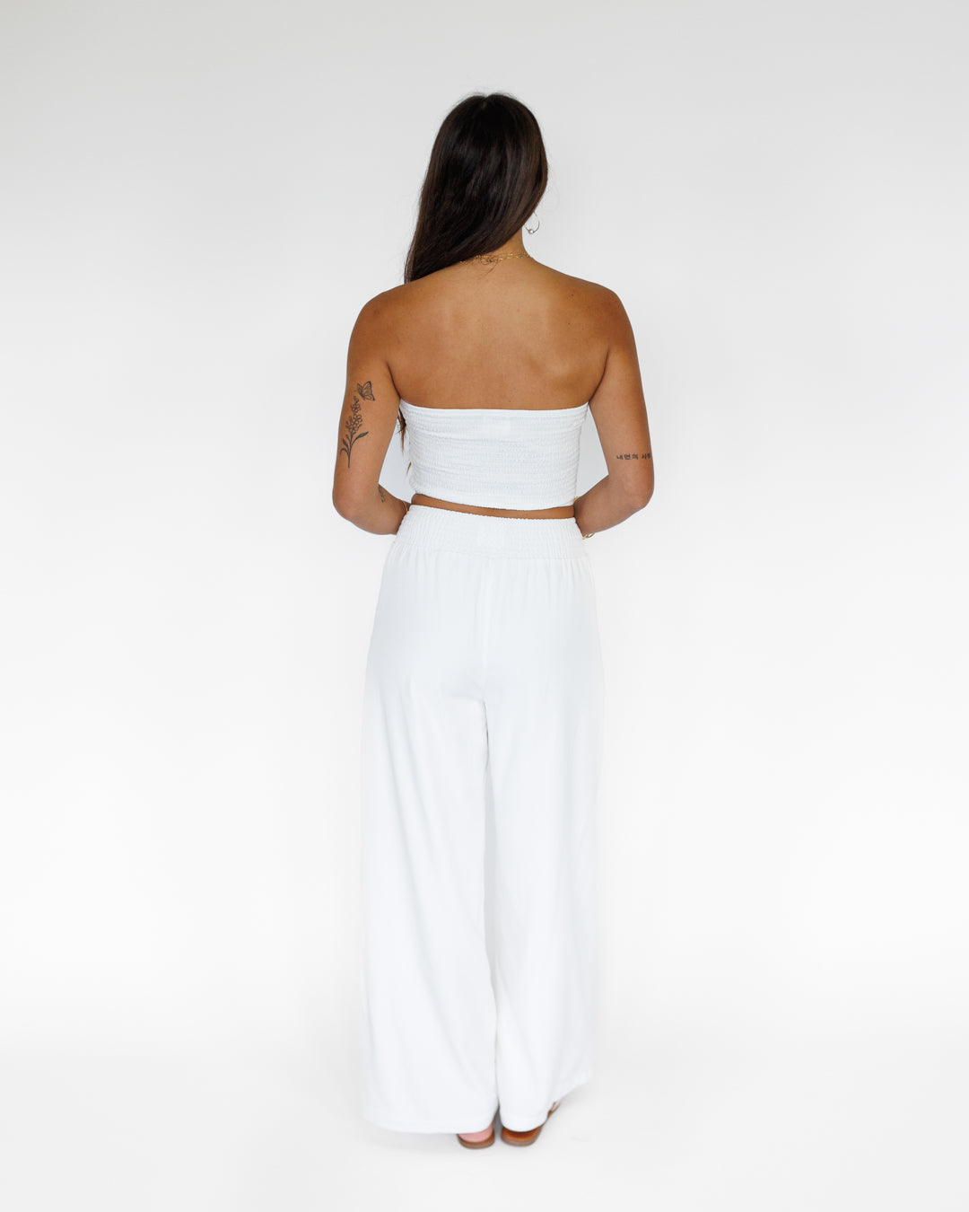 Tiana Tube Top / Coconut Milk KEANI APPAREL