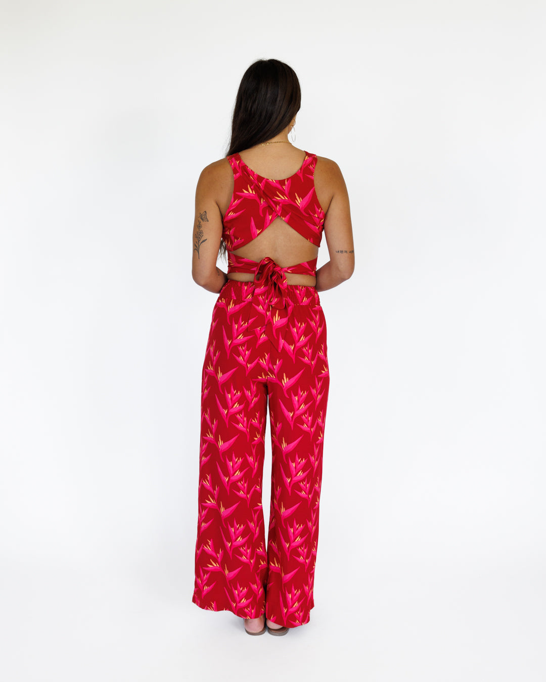 Heliconia / Makena Resort Pant / Hot Tropic KEANI APPAREL