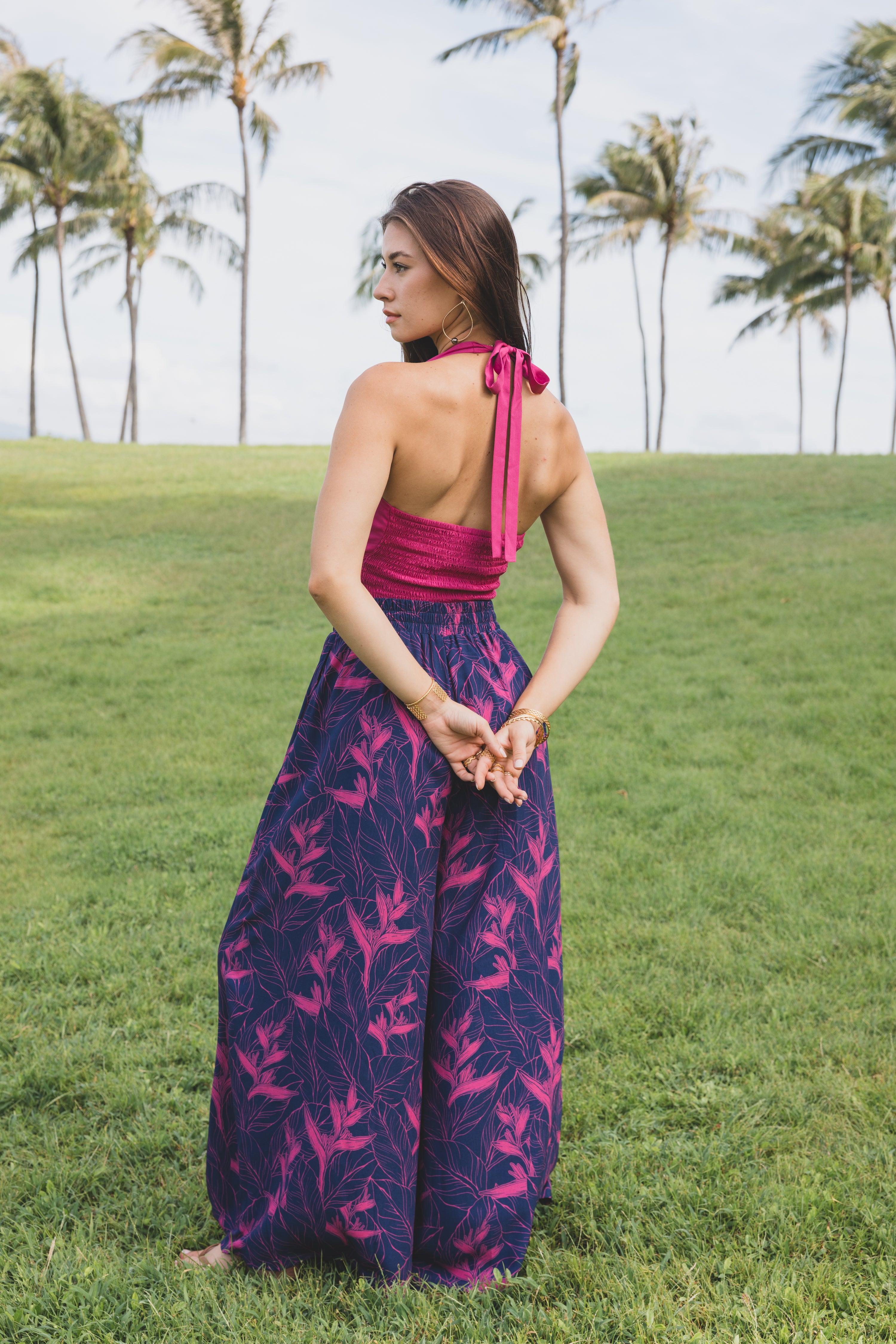 Lana Halter Top / Rosé KEANI APPAREL