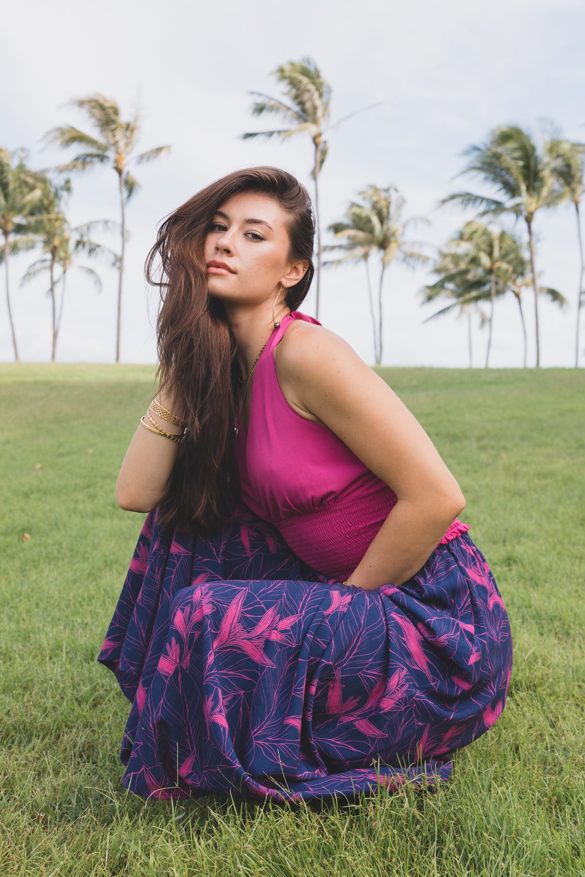 Lana Halter Top / Rosé KEANI APPAREL