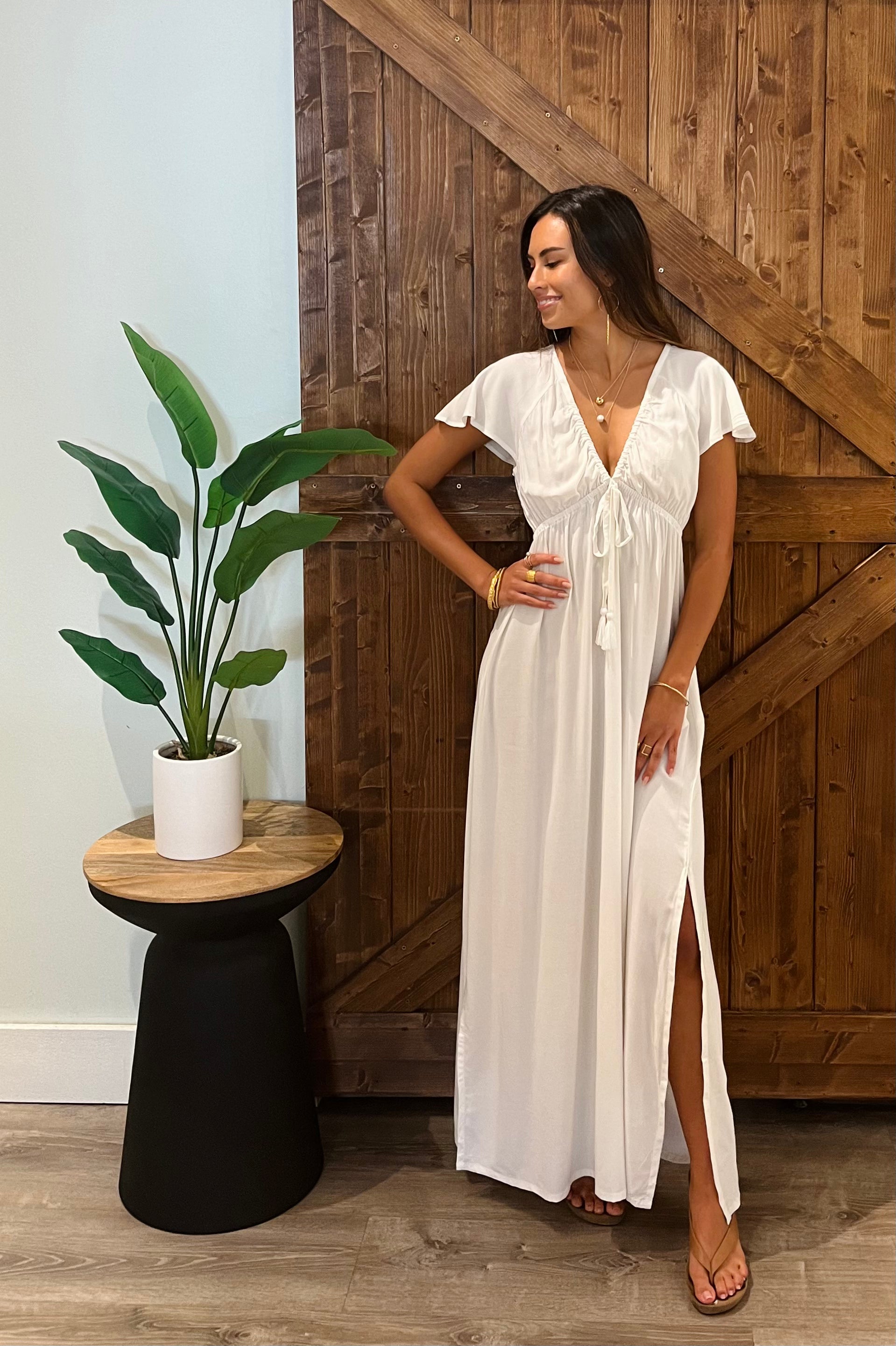 Leilani Dress / Off White