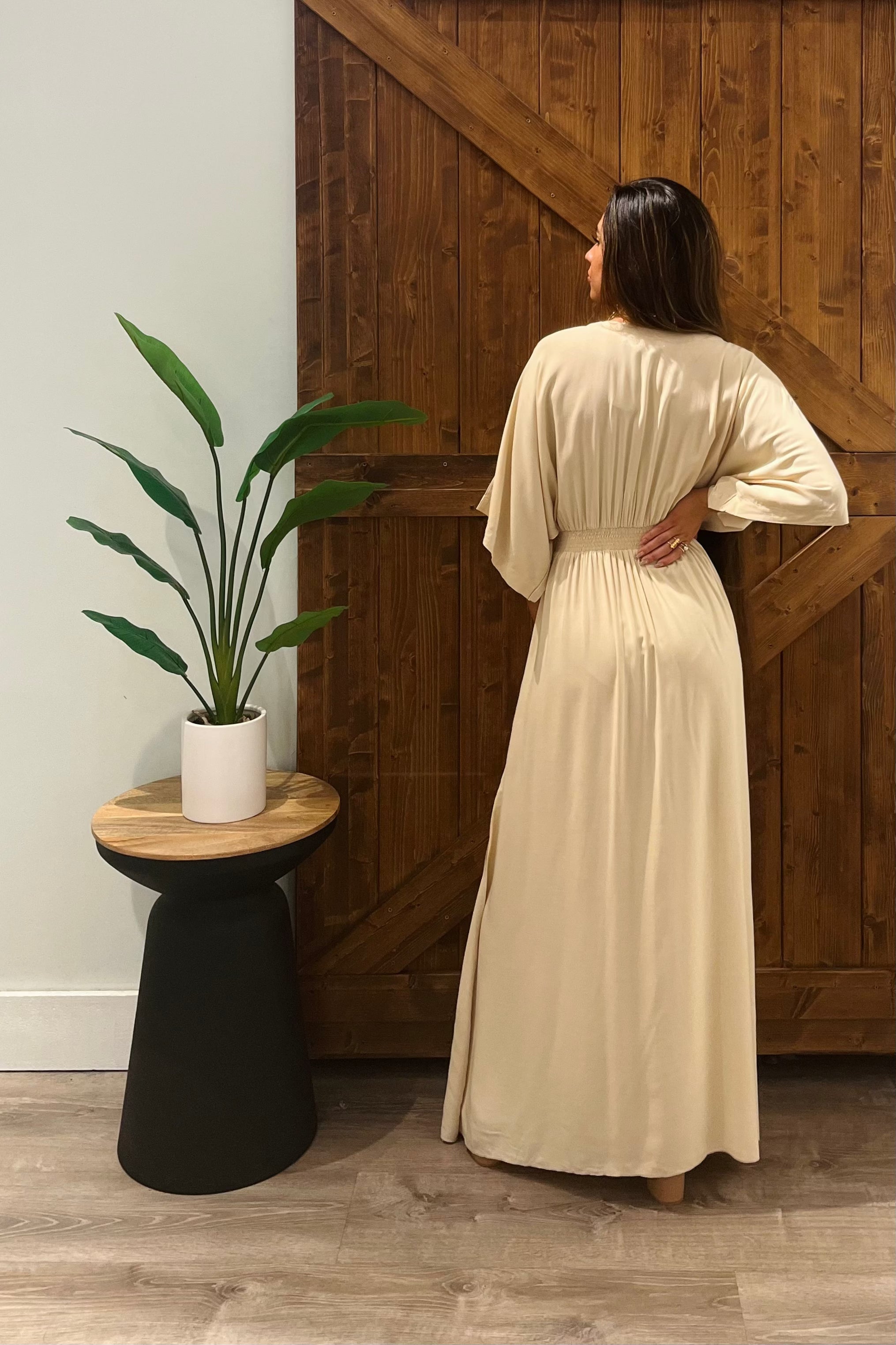 Poppy Dress / Creamy Khush Clothing