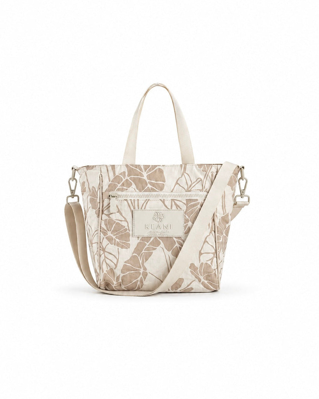 Kalo Patch / The Laidback Crossbody / Sandstone KEANI HAWAI`I