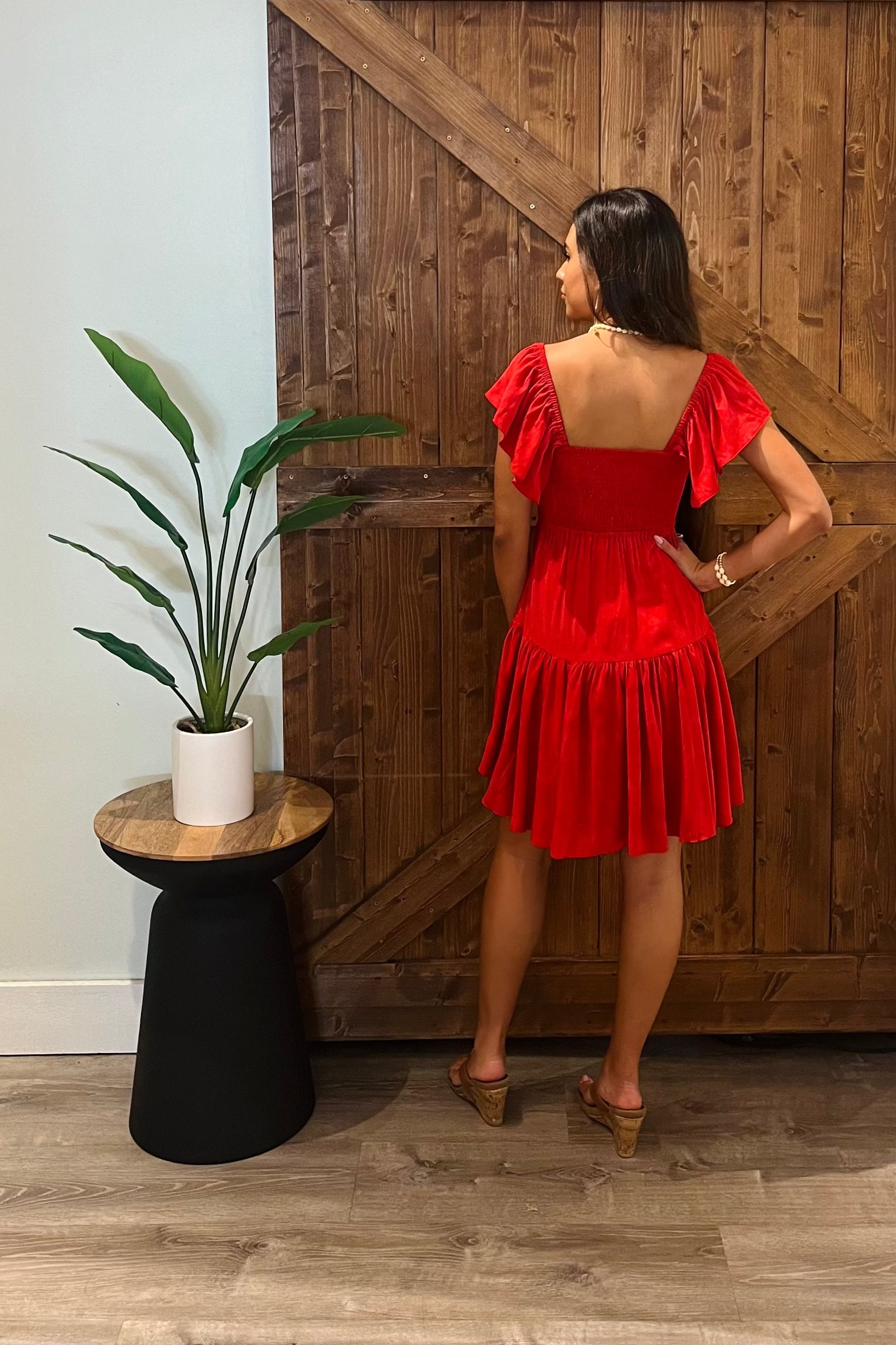 Quinn Dress / Hibiscus Khush Clothing