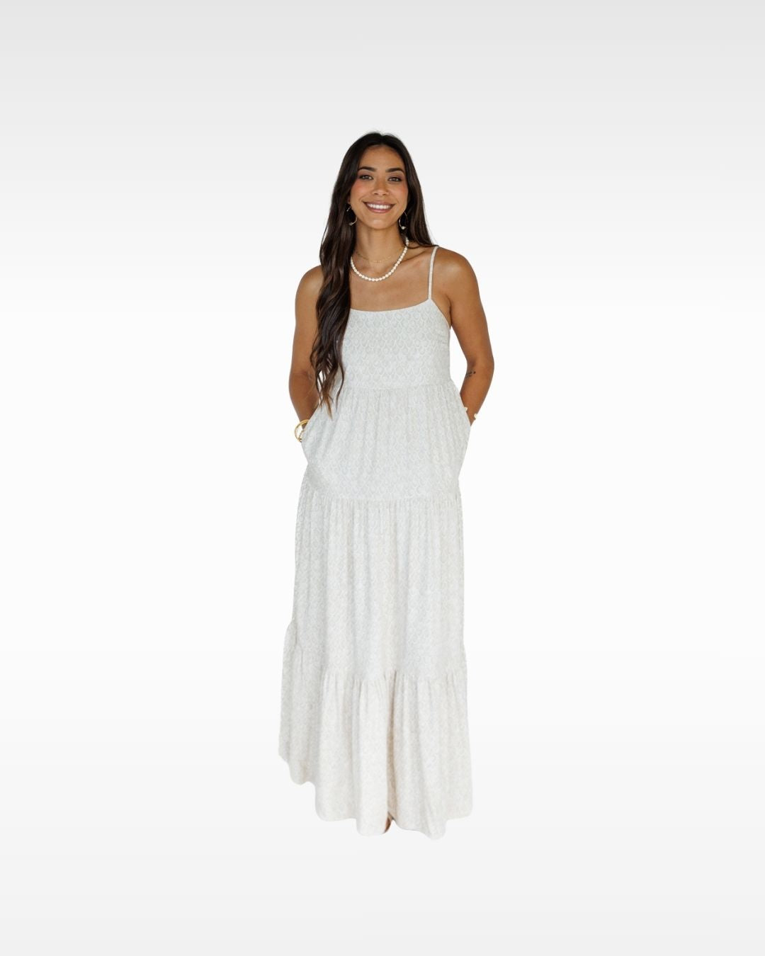 Mermaid Scales / Haleiwa Maxi Dress / Beach KEANI APPAREL