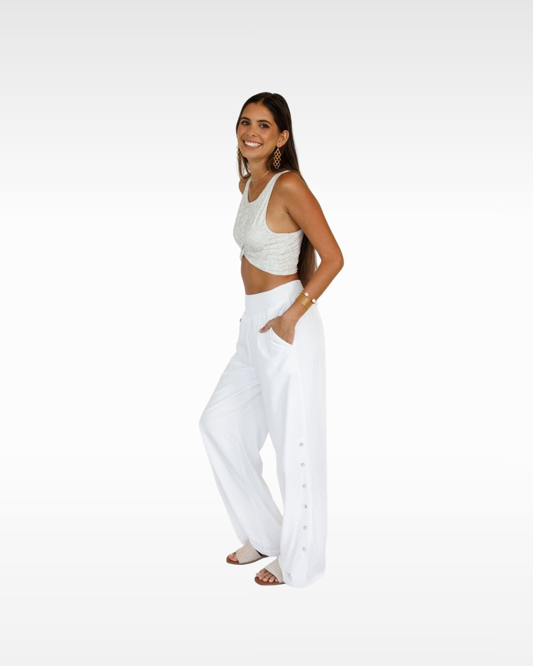 Mermaid Scales / Kealia Crop Top / Beach KEANI APPAREL