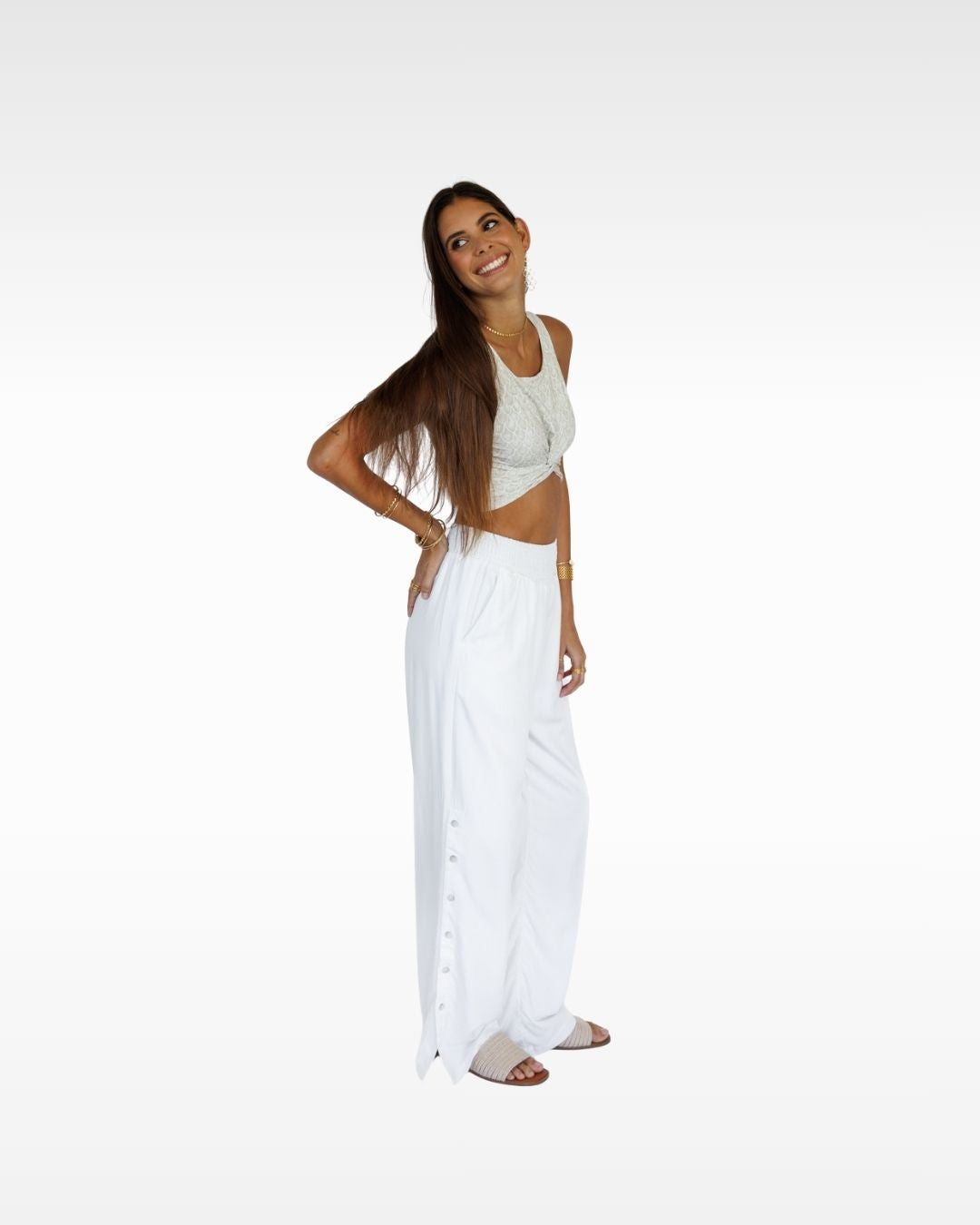 Mermaid Scales / Kealia Crop Top / Beach KEANI APPAREL
