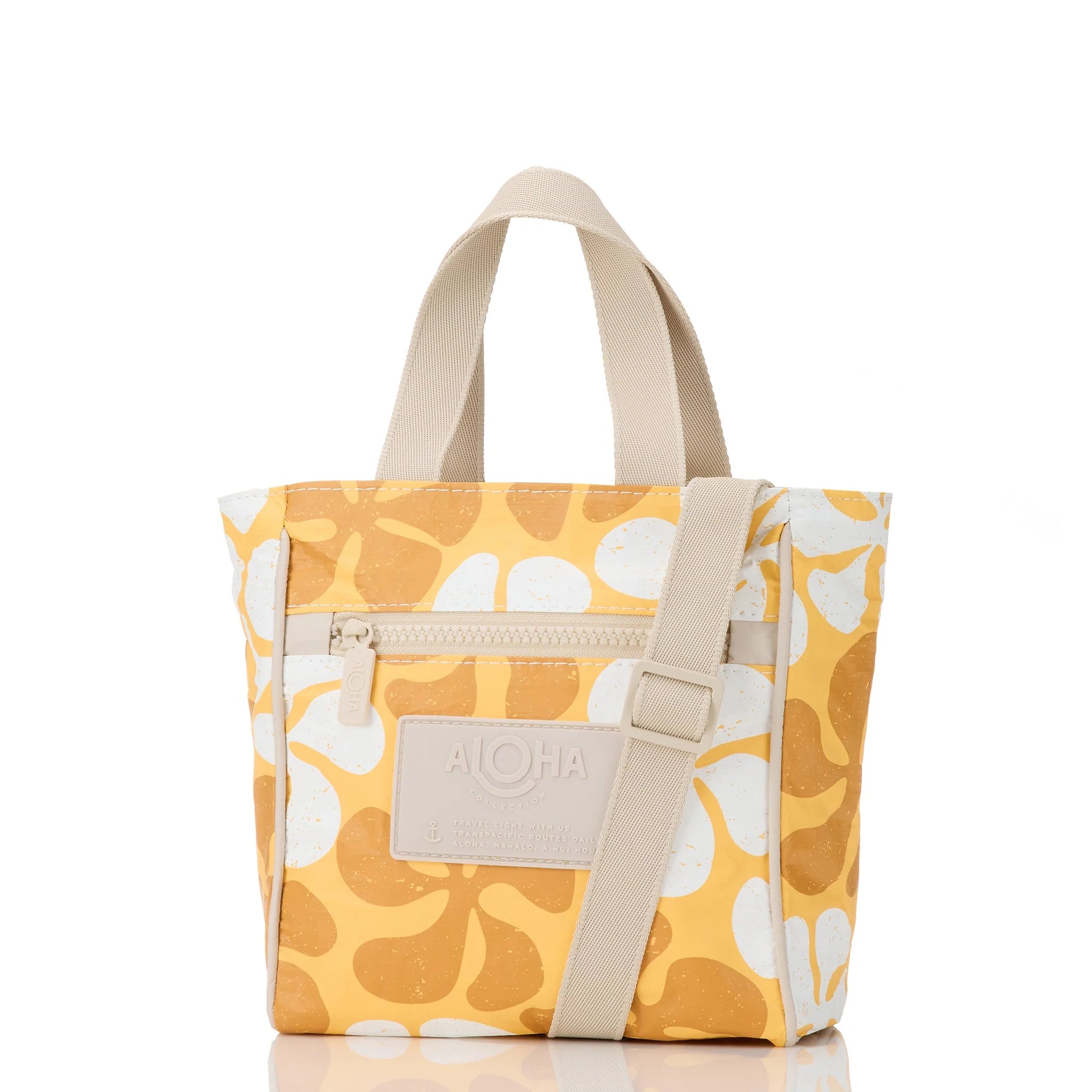 Funky Plumeria Crossbody / Honey Aloha Collection