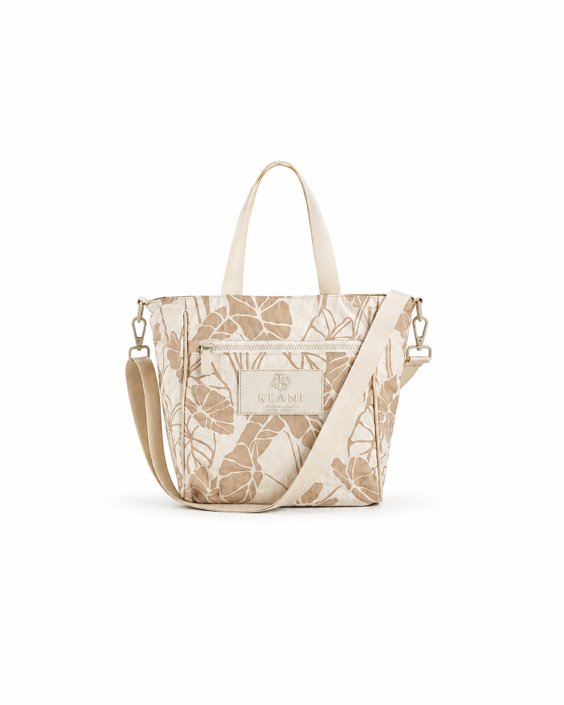 Kalo Patch / The Laidback Crossbody / Sandstone KEANI HAWAI`I