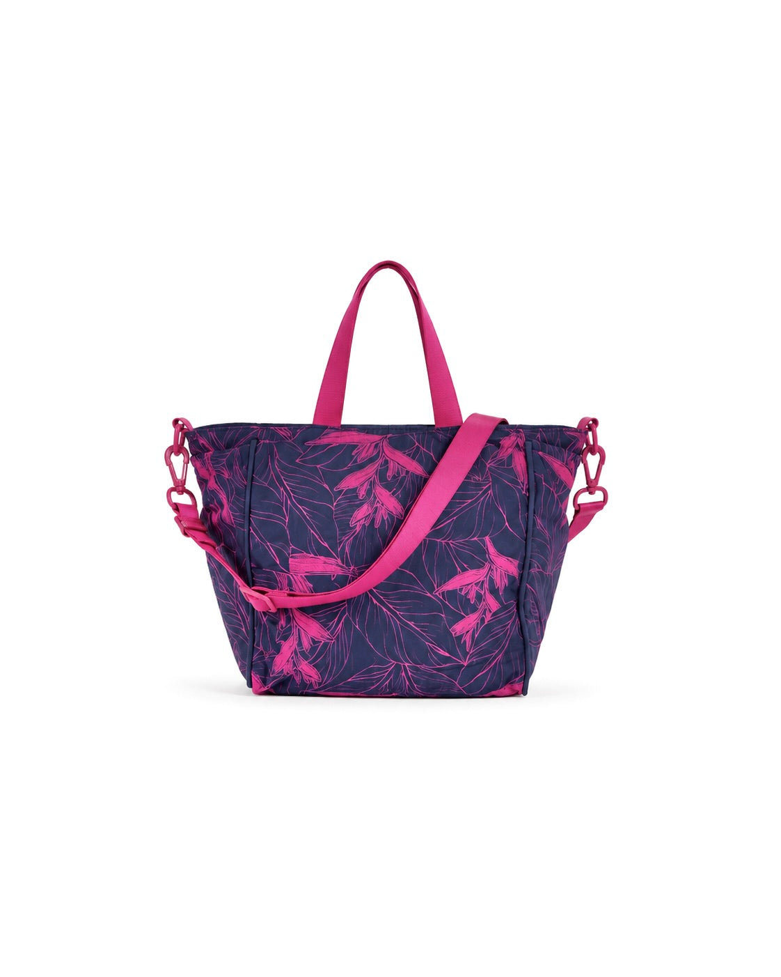 Nahiku / The Laidback Crossbody / Rose on Indigo KEANI HAWAI`I