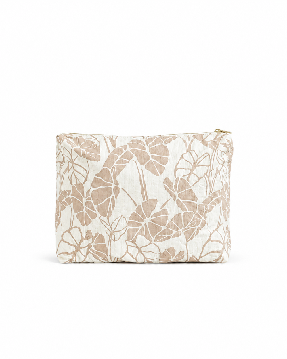 Kalo Patch / The Carryall Clutch / Sandstone KEANI HAWAI`I