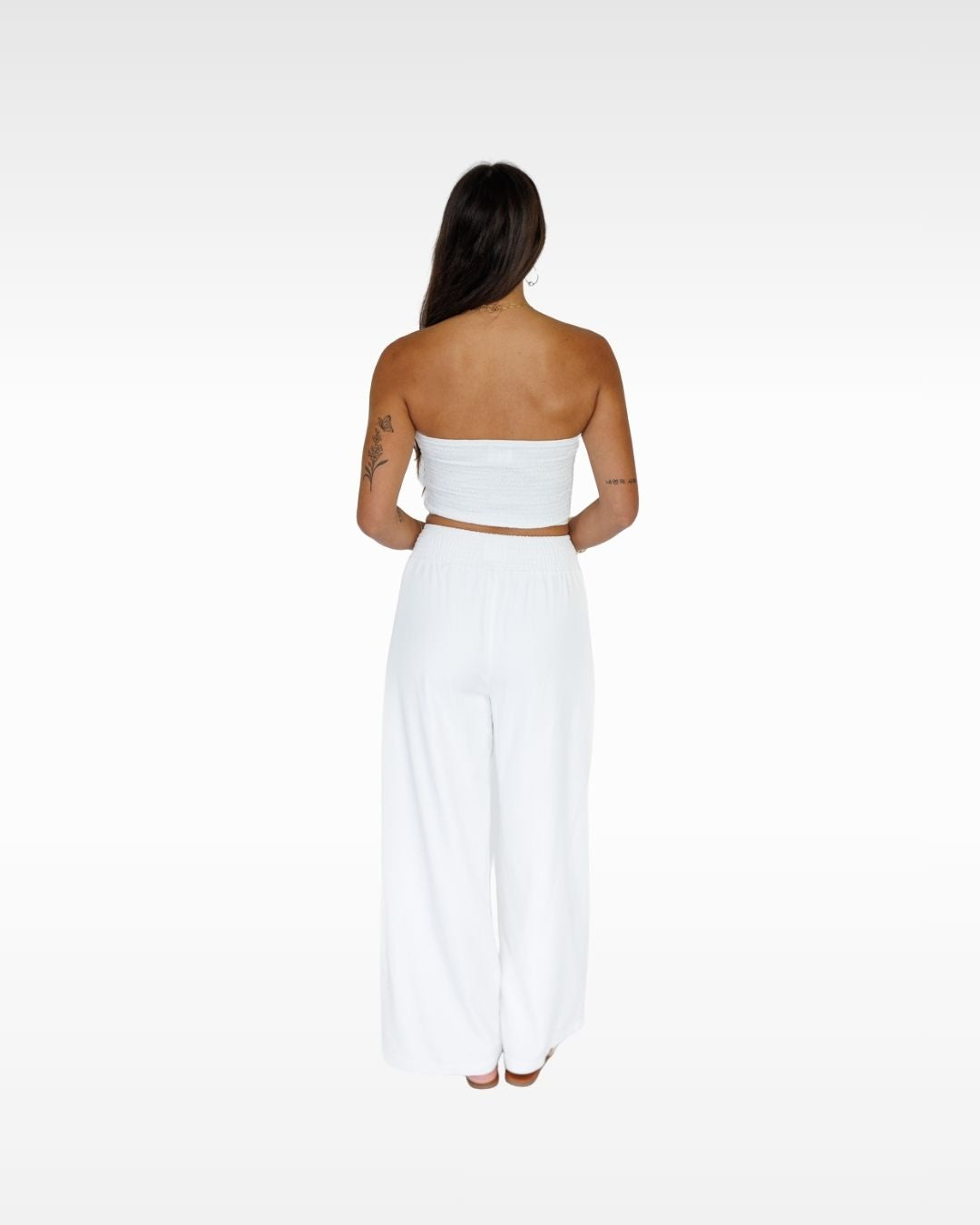 Tiana Tube Top / Coconut Milk KEANI APPAREL