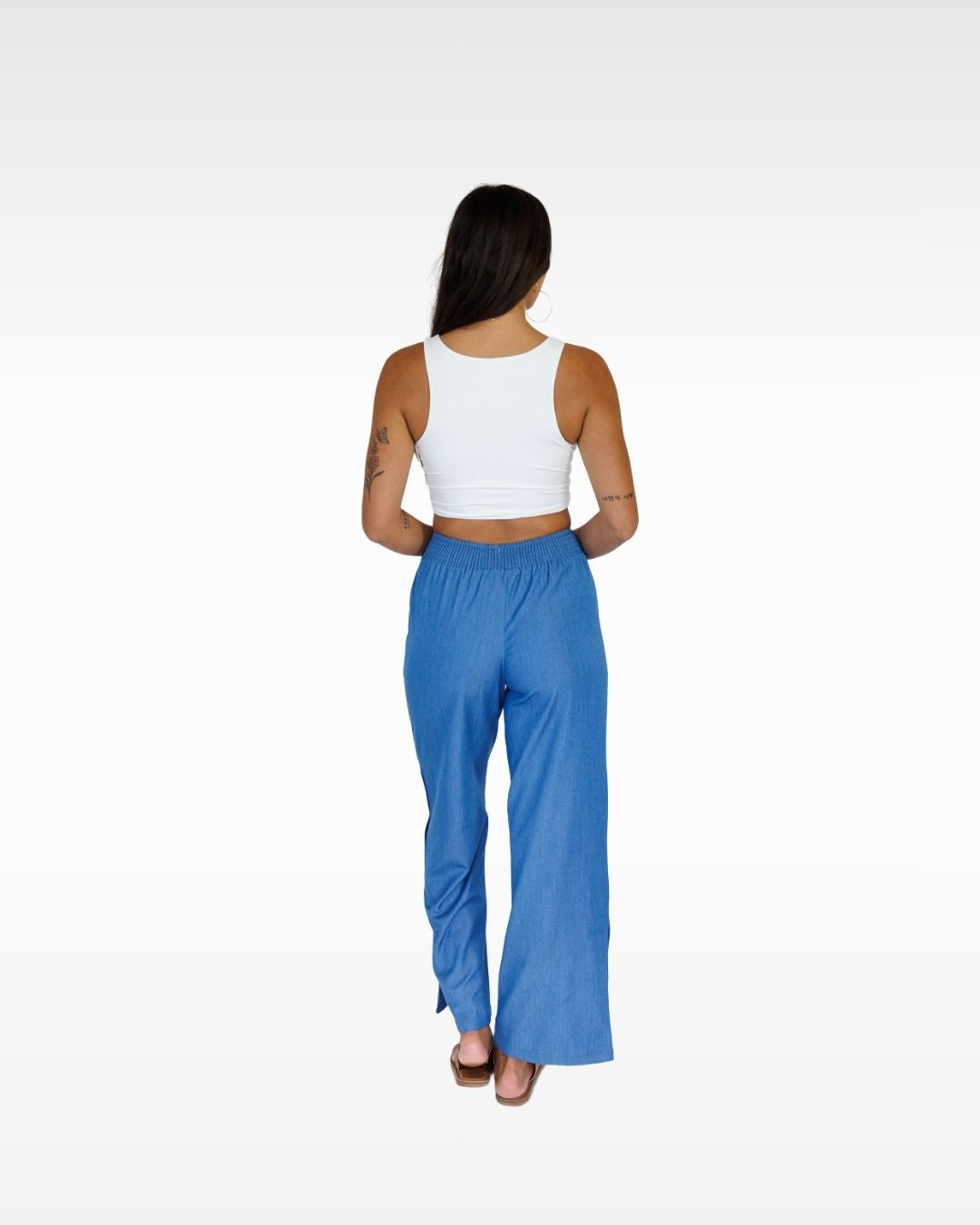 Luna Resort Pant / Denim Drift KEANI APPAREL