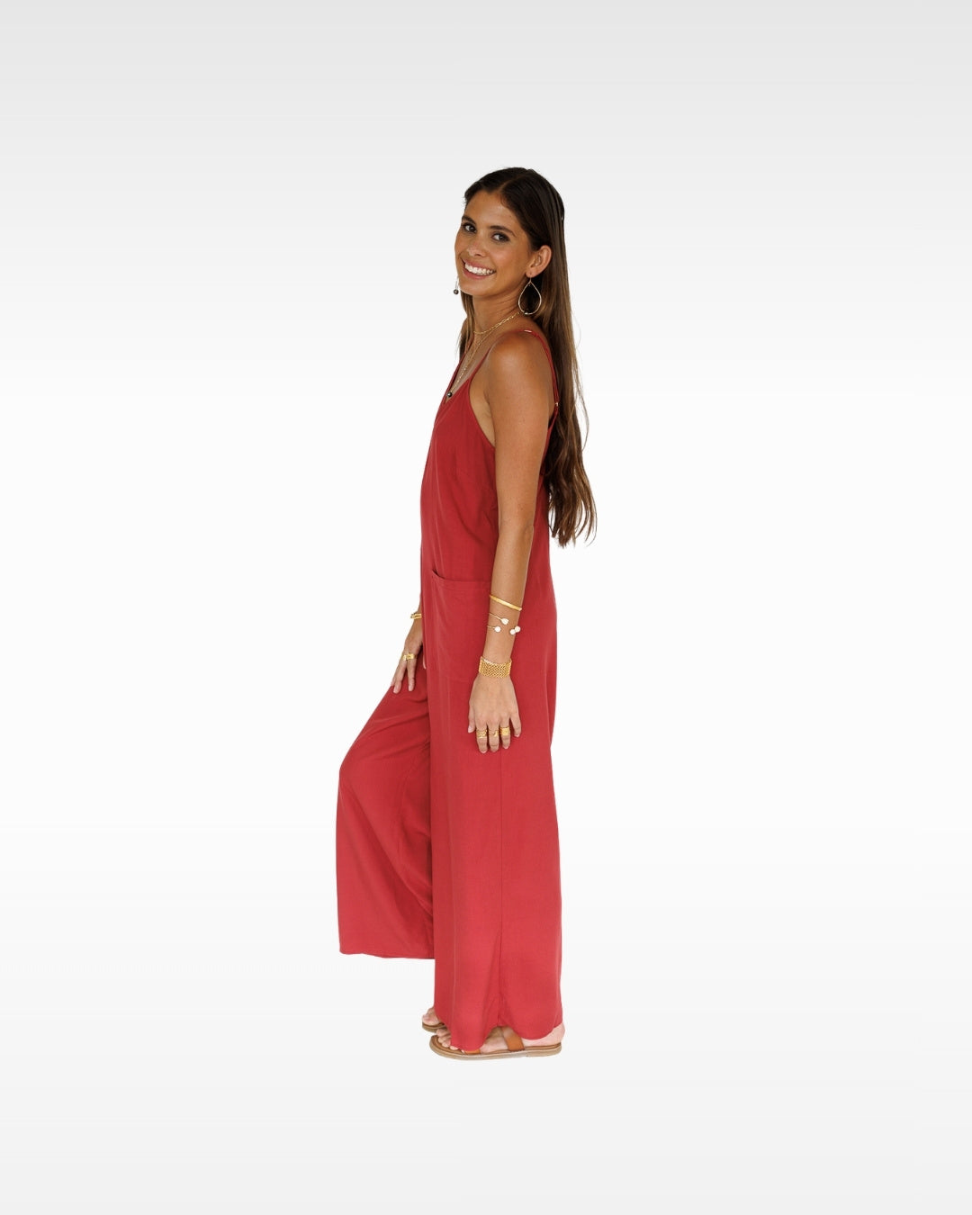 Haiku Jumpsuit / Dragon Fruit KEANI APPAREL