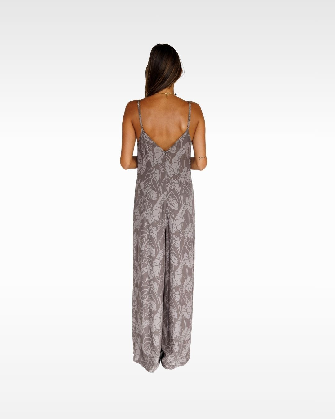 Kalo Patch / Haiku Jumpsuit / Earth KEANI APPAREL