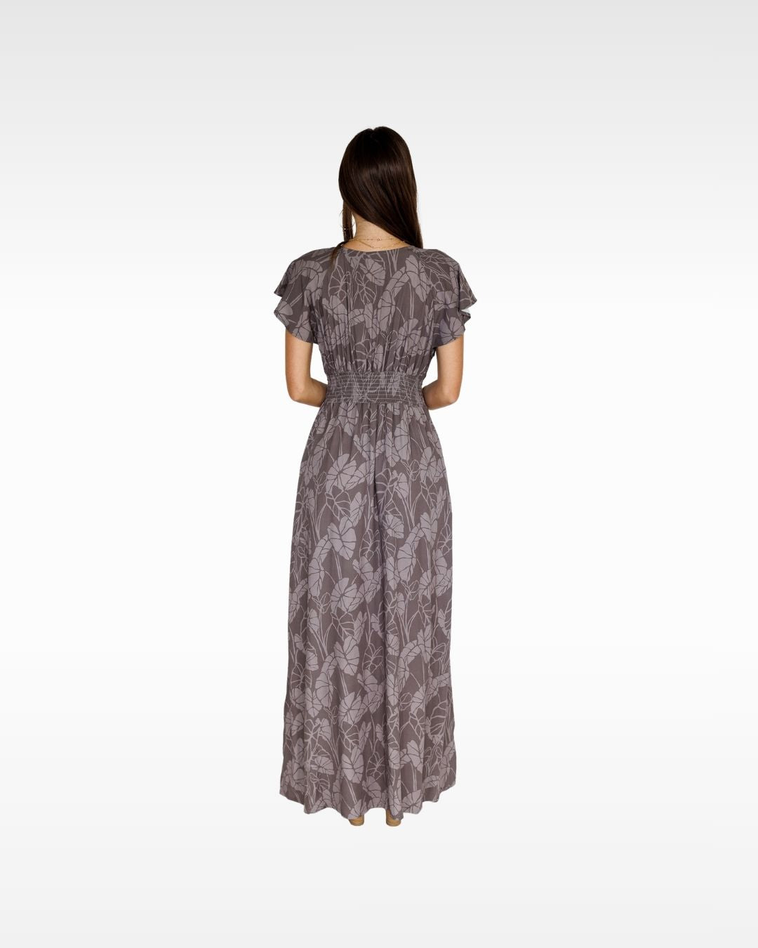 Kalo Patch / Moana Maxi Dress / Earth KEANI APPAREL