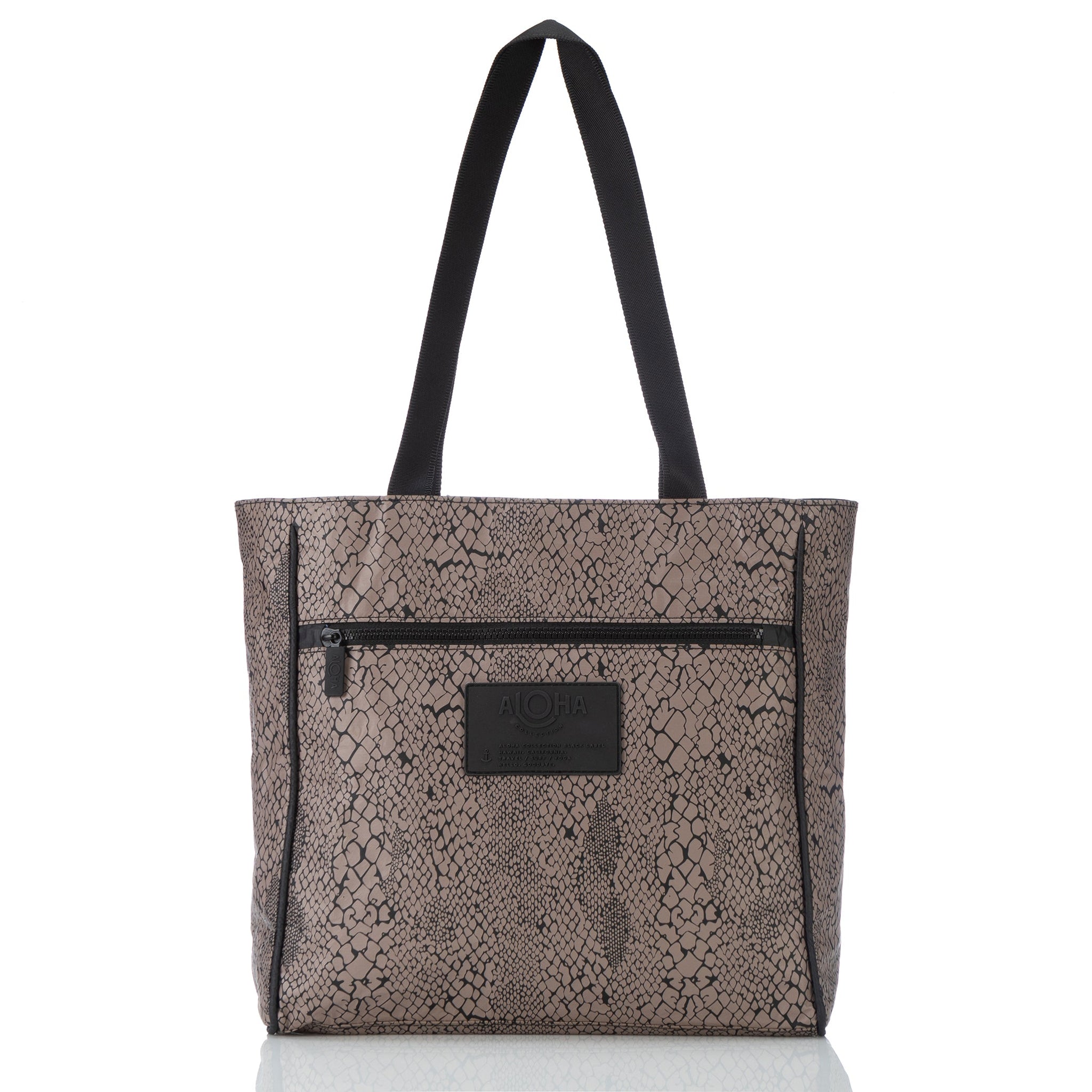 Python Go-To Tote / Espresso & Black