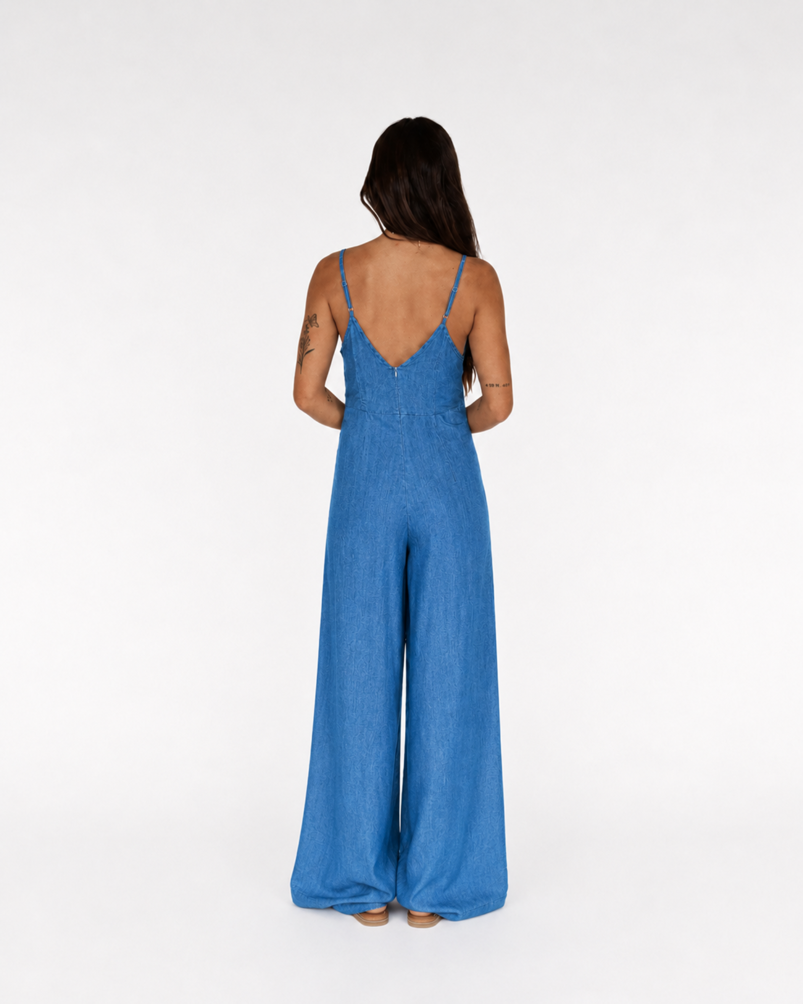 Haiku Jumpsuit / Denim Drift / Extra Long KEANI APPAREL