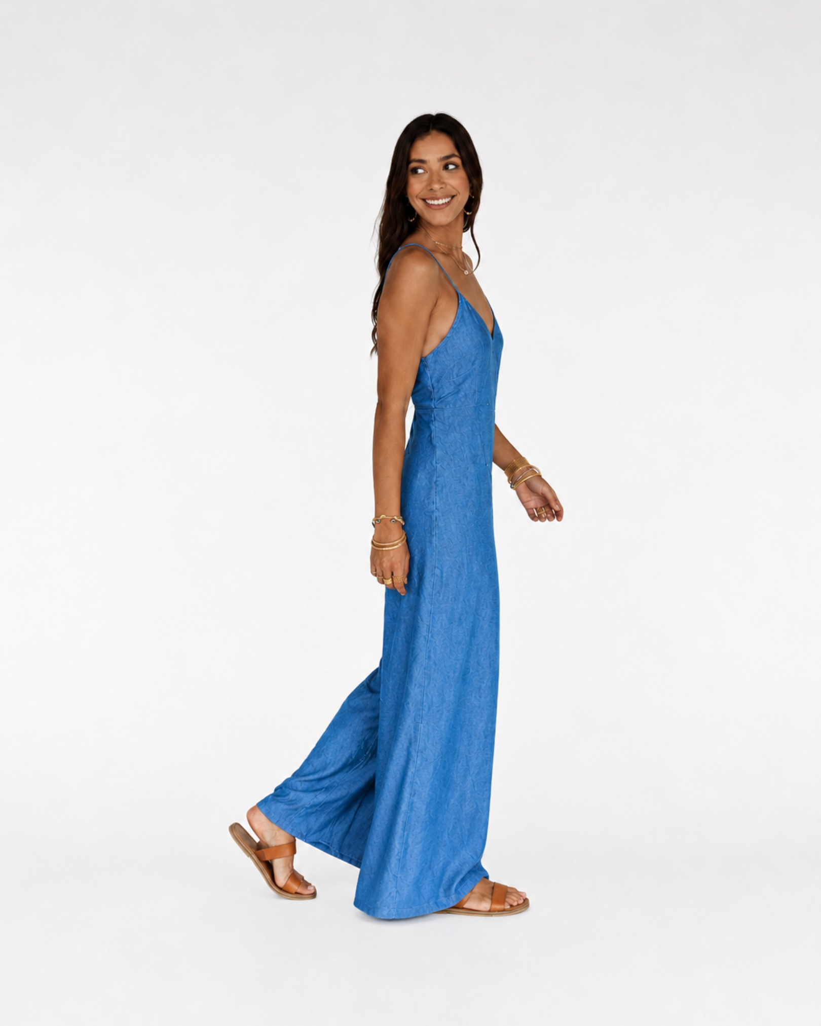 Haiku Jumpsuit / Denim Drift / Extra Long KEANI APPAREL